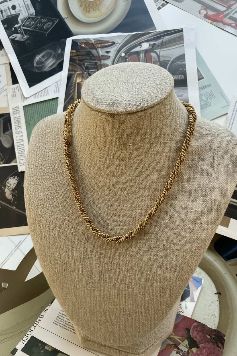 NECKLACE CYPRE / STAINLESS STEEL / 40CM