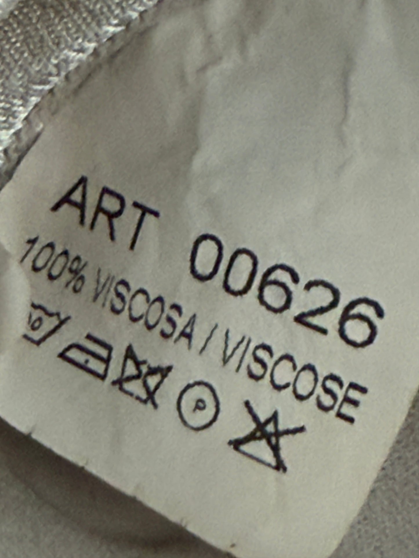 Viscose Silk feel Skirt, one size (34-42), length 90cm, New with Tags