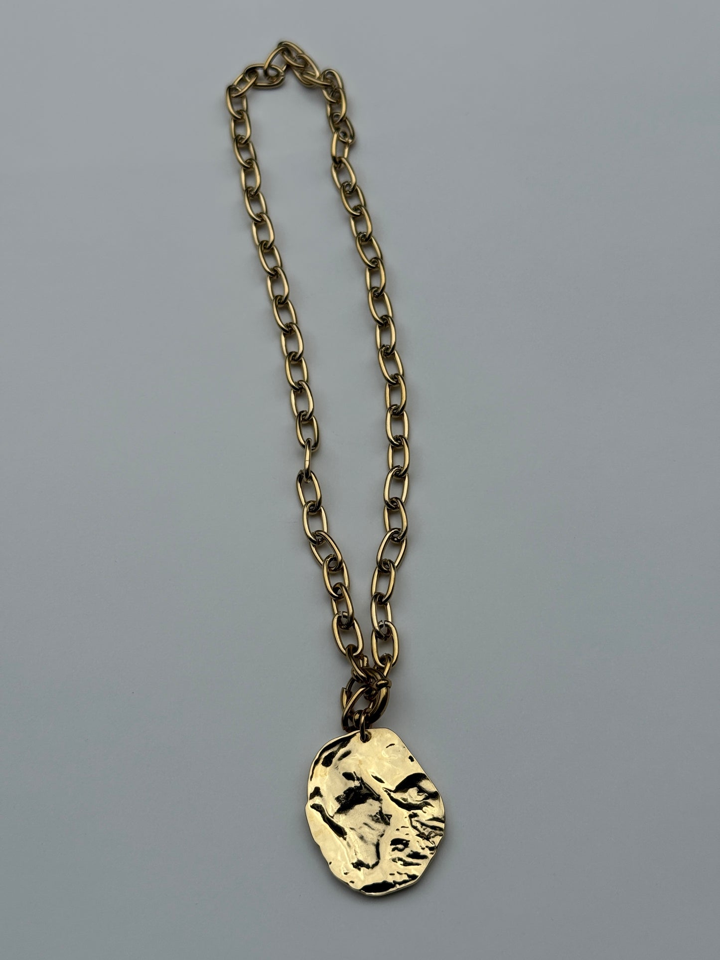 NECKLACE PIÈCE / STAINLESS STEEL / 40CM