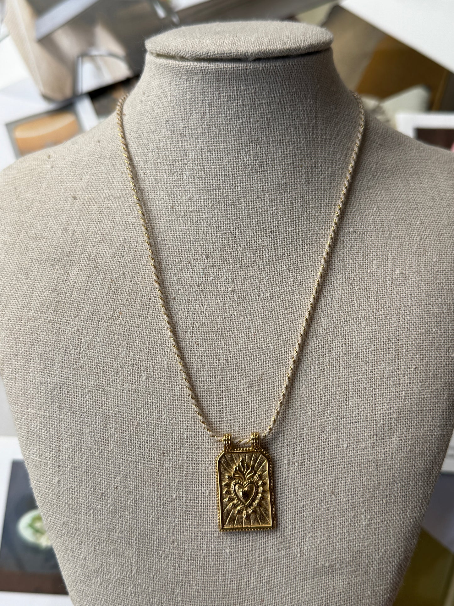 Necklace Haba White / 40cm