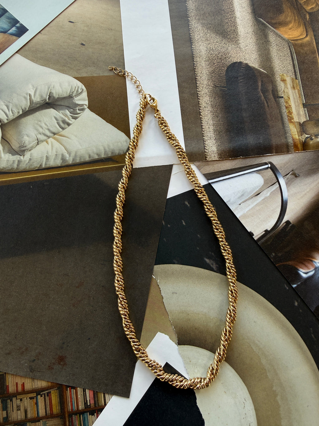 STAINLESS STEEL NECKLACE / 40cm