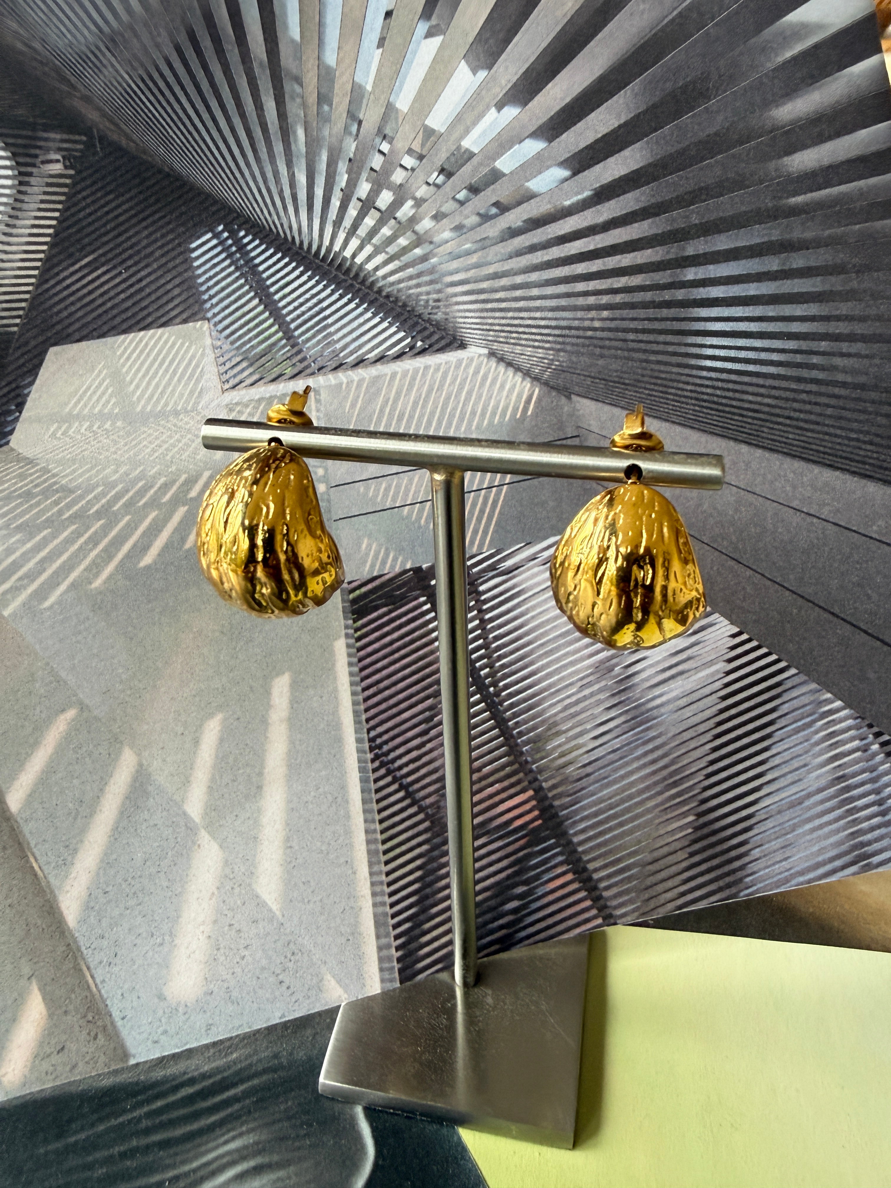 EARRINGS Tenty / STAINLESS STEEL / NOT Heavy