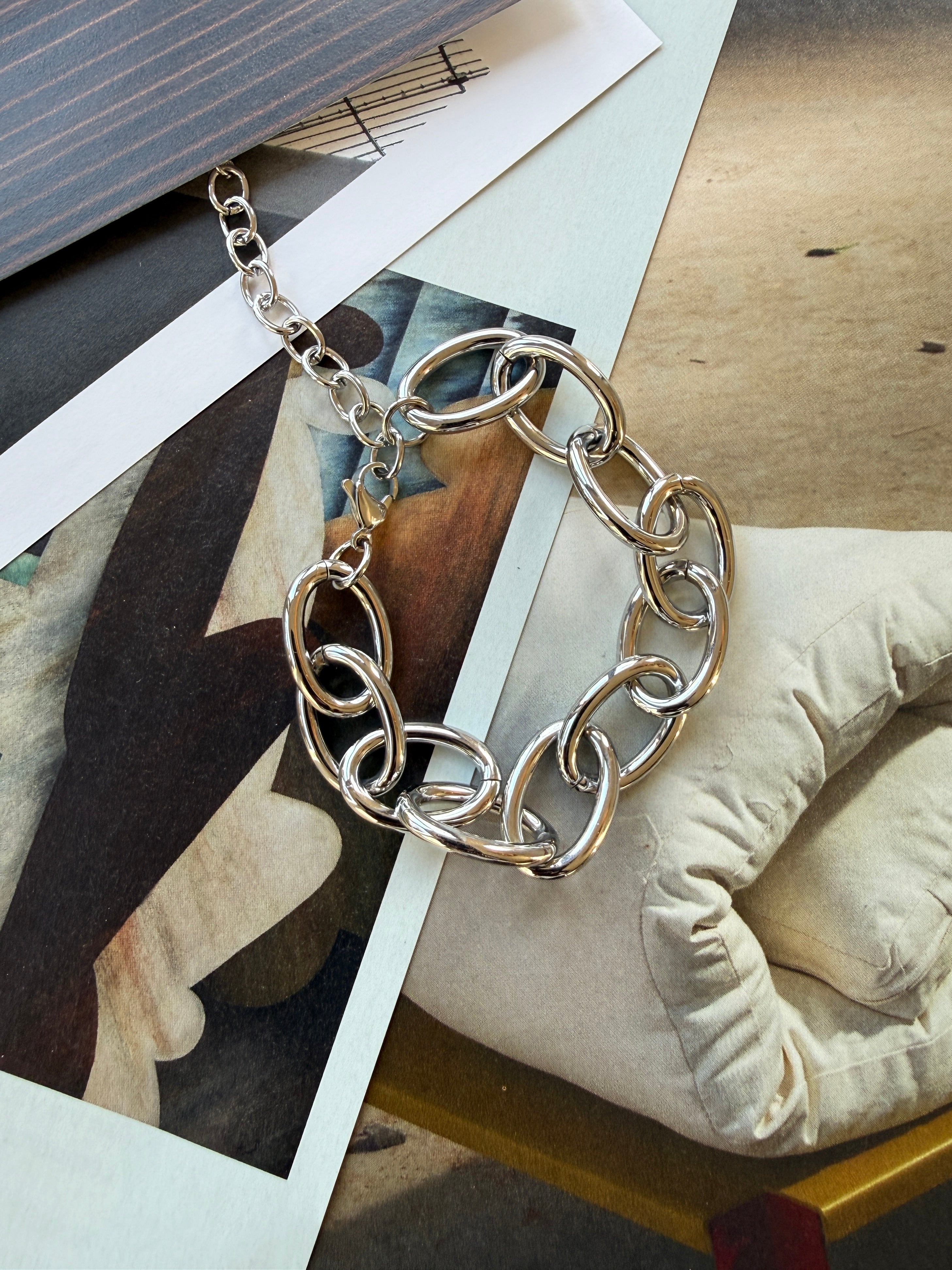 BRACELET / STAINLESS STEEL / 20cm