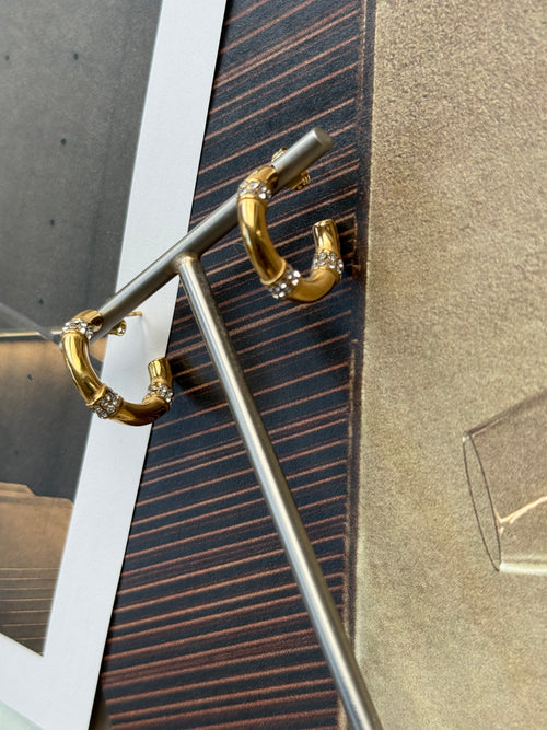 EARRINGS / STAINLESS STEEL / 2CM