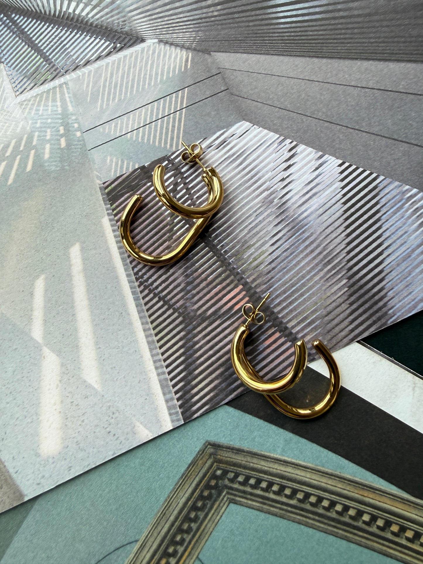 EARRINGS JUUM / STAINLESS STEEL