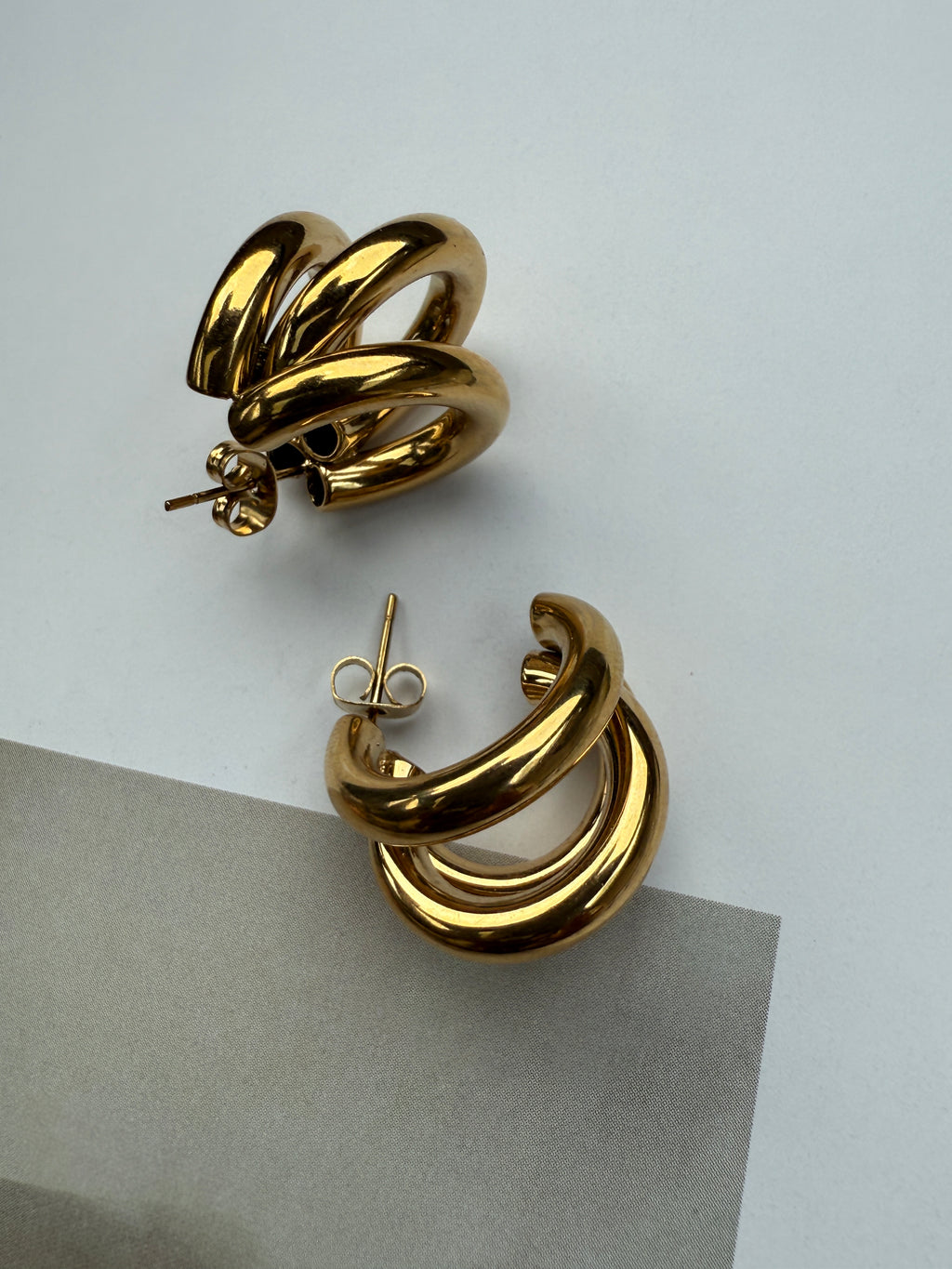 STAINLESS STEEL ALYNE earrings