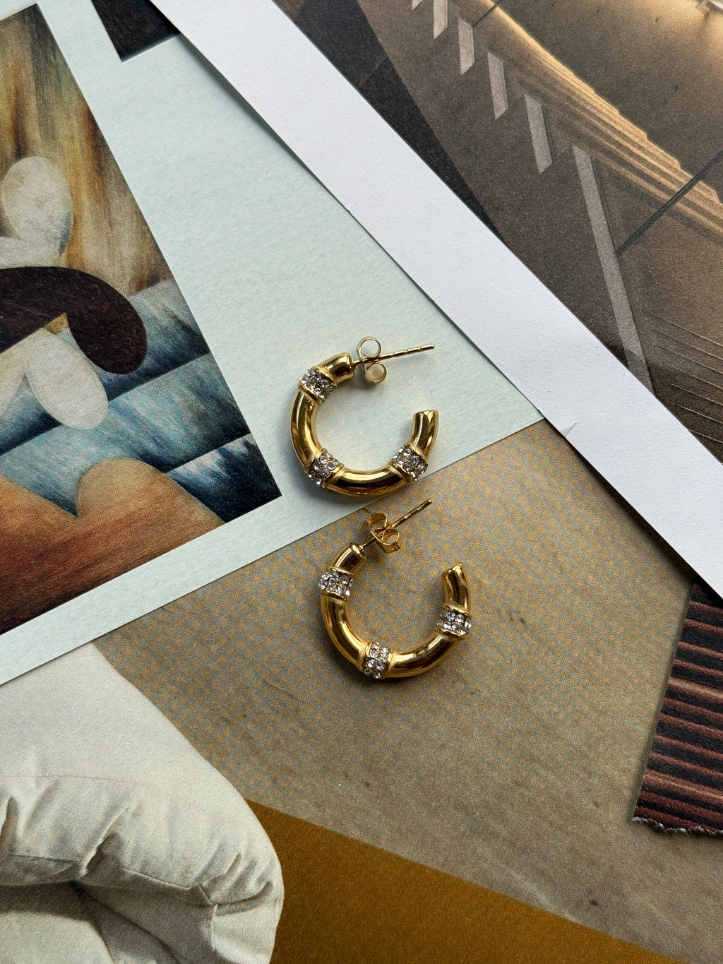 EARRINGS / STAINLESS STEEL / 2CM