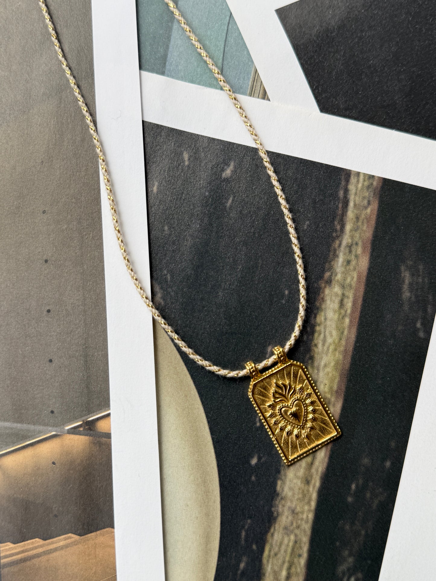 Necklace Haba White / 40cm