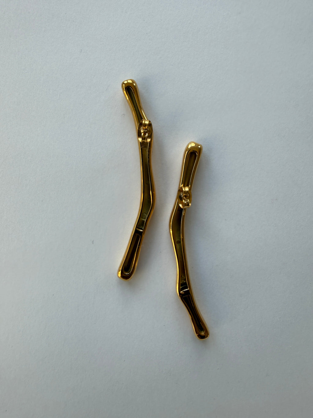 EARRINGS / STAINLESS STEEL / 6CM