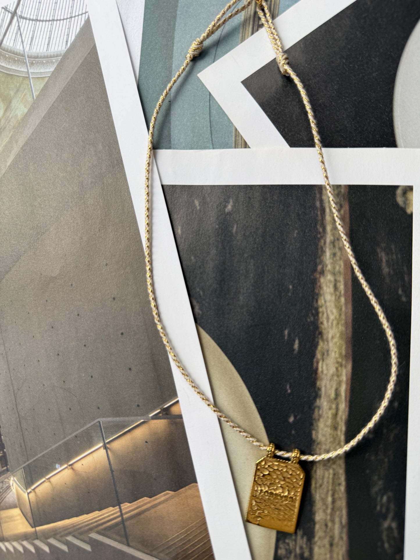 Necklace Haba White / 40cm