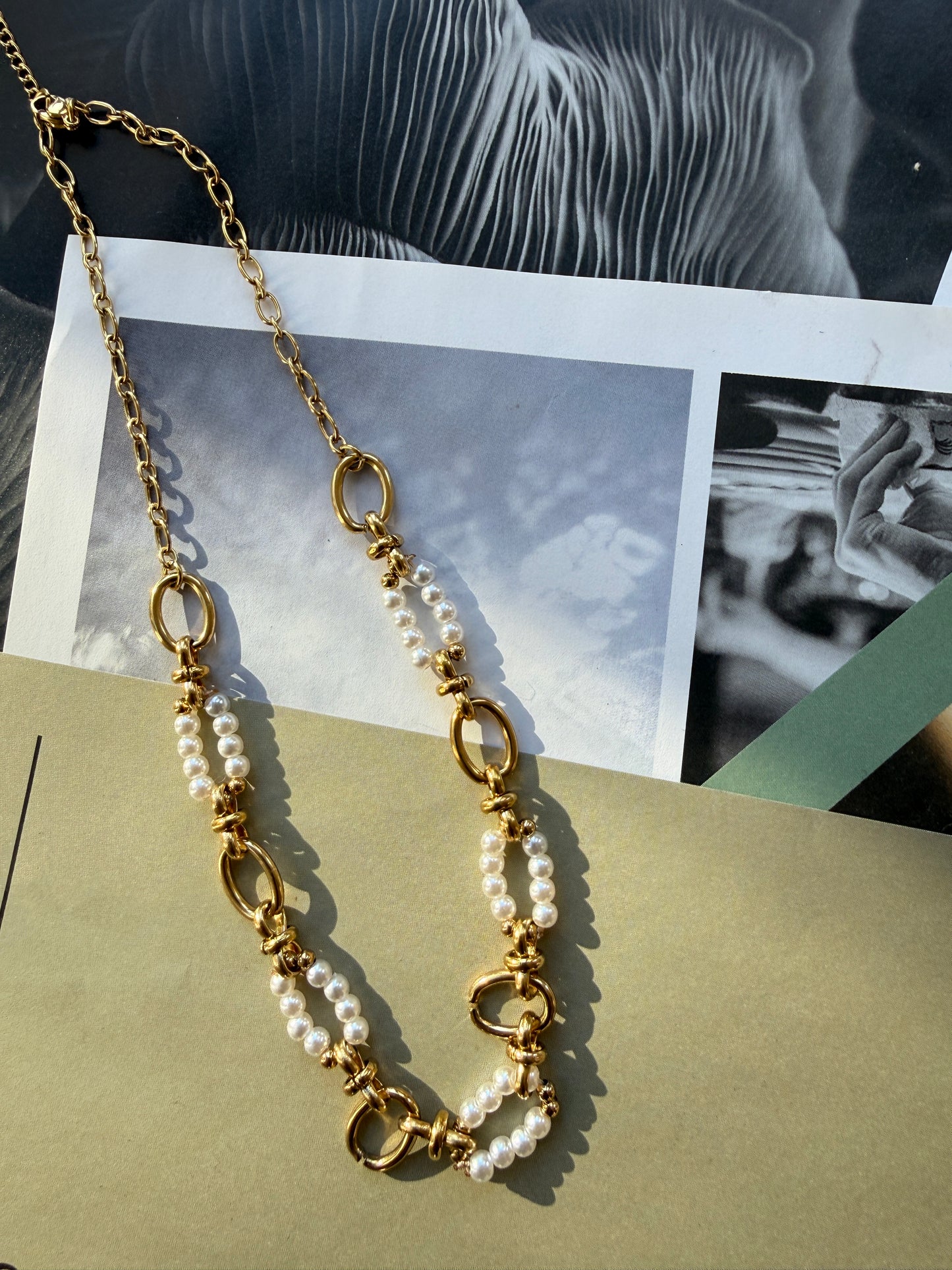 NECKLACE FARR / STAINLESS STEEL / 40CM