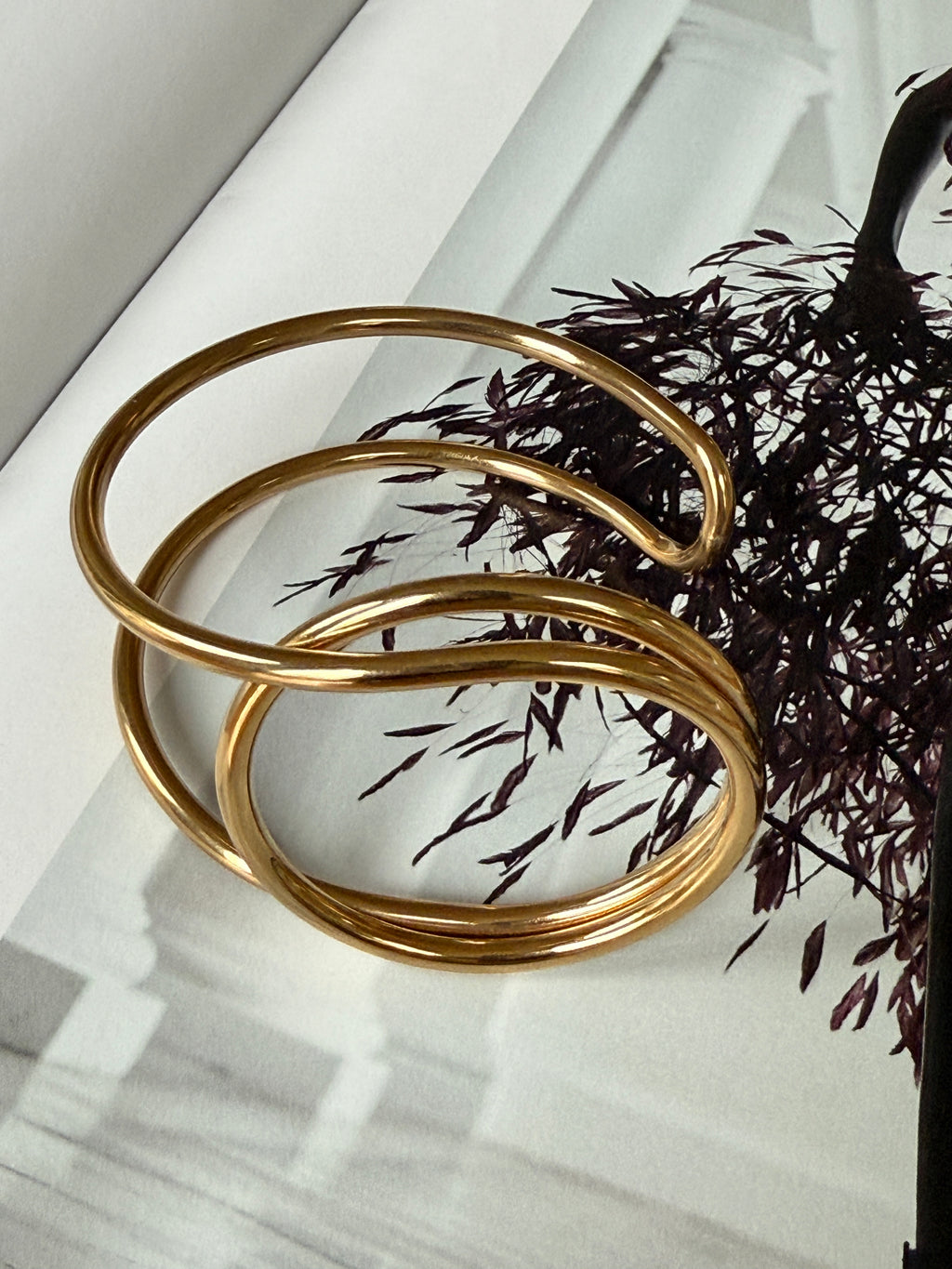 Chunky Bracelet, Stainless Steel, New