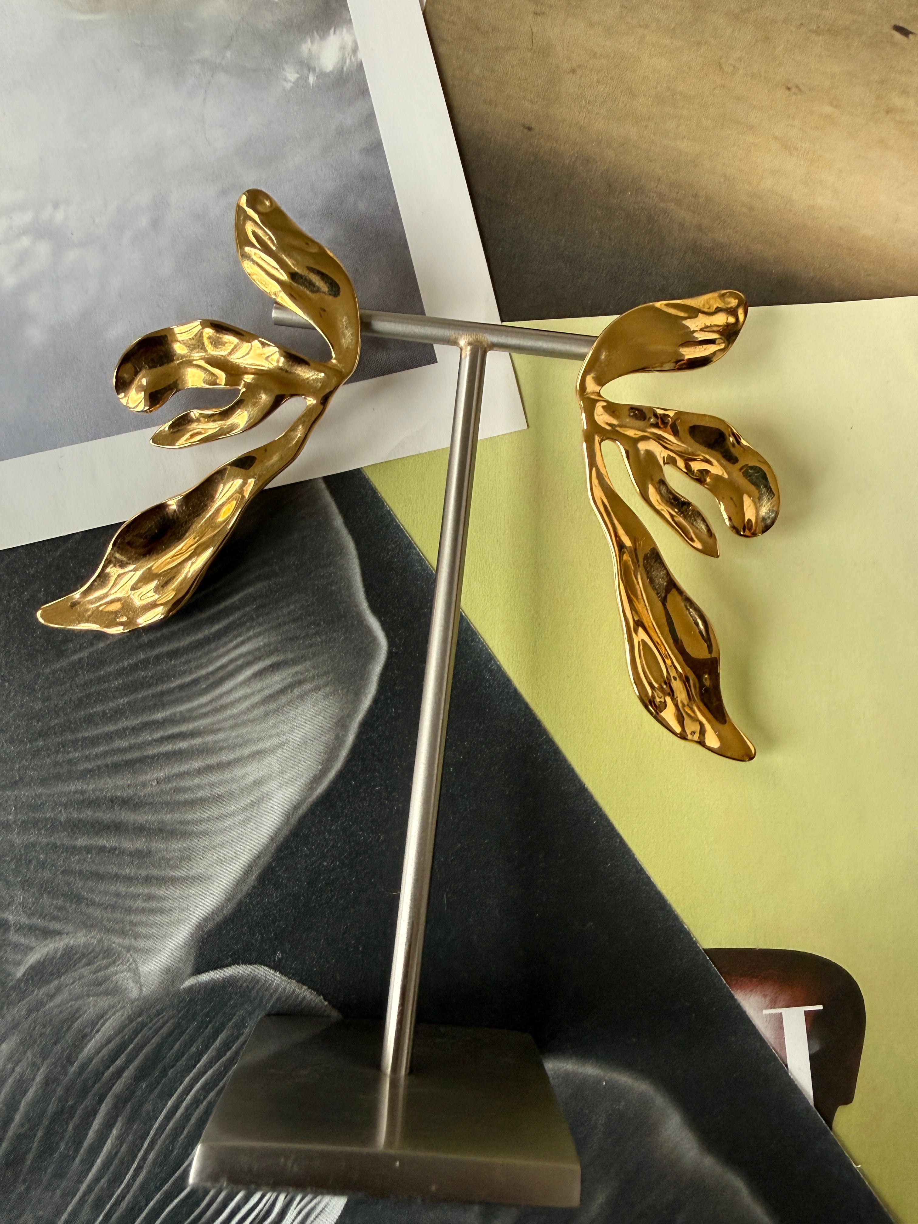 Earrings Diyo / Stainless Steel / 7cm / Not Heavy