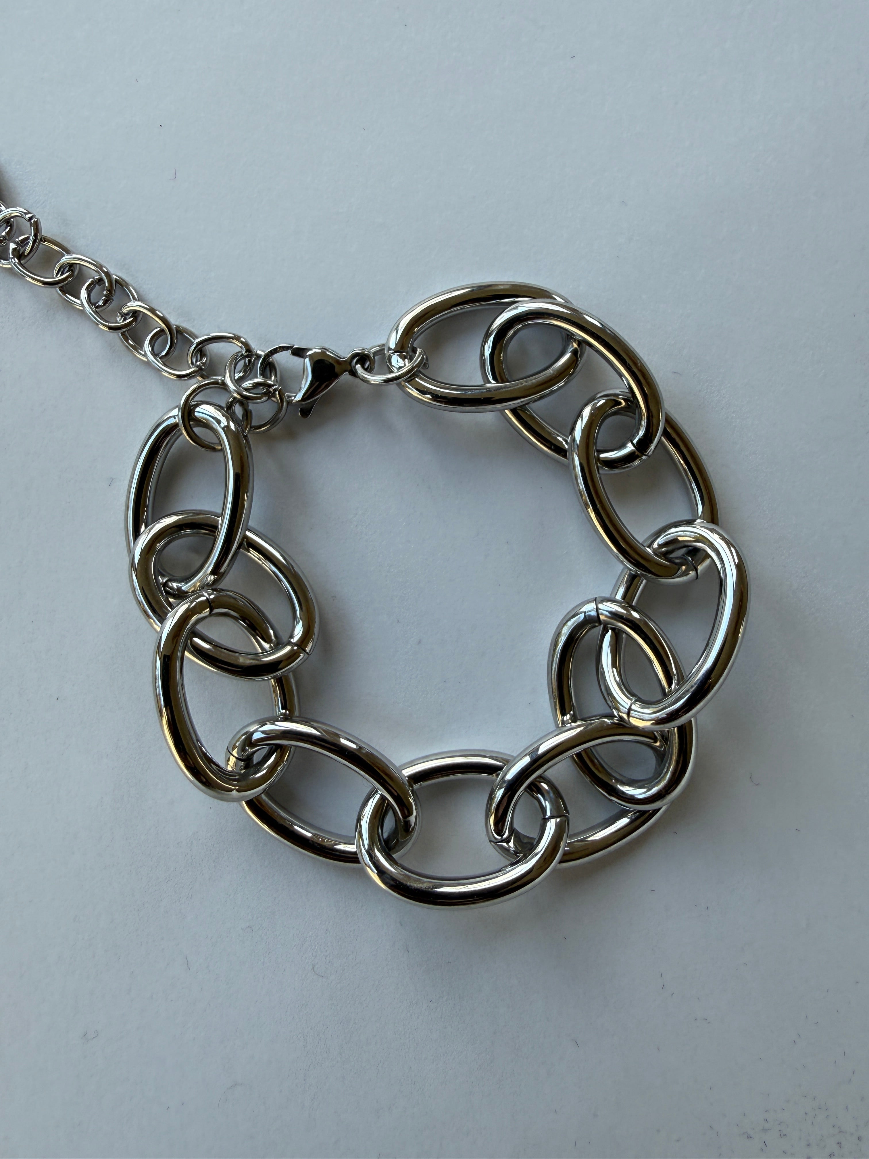 BRACELET / STAINLESS STEEL / 20cm