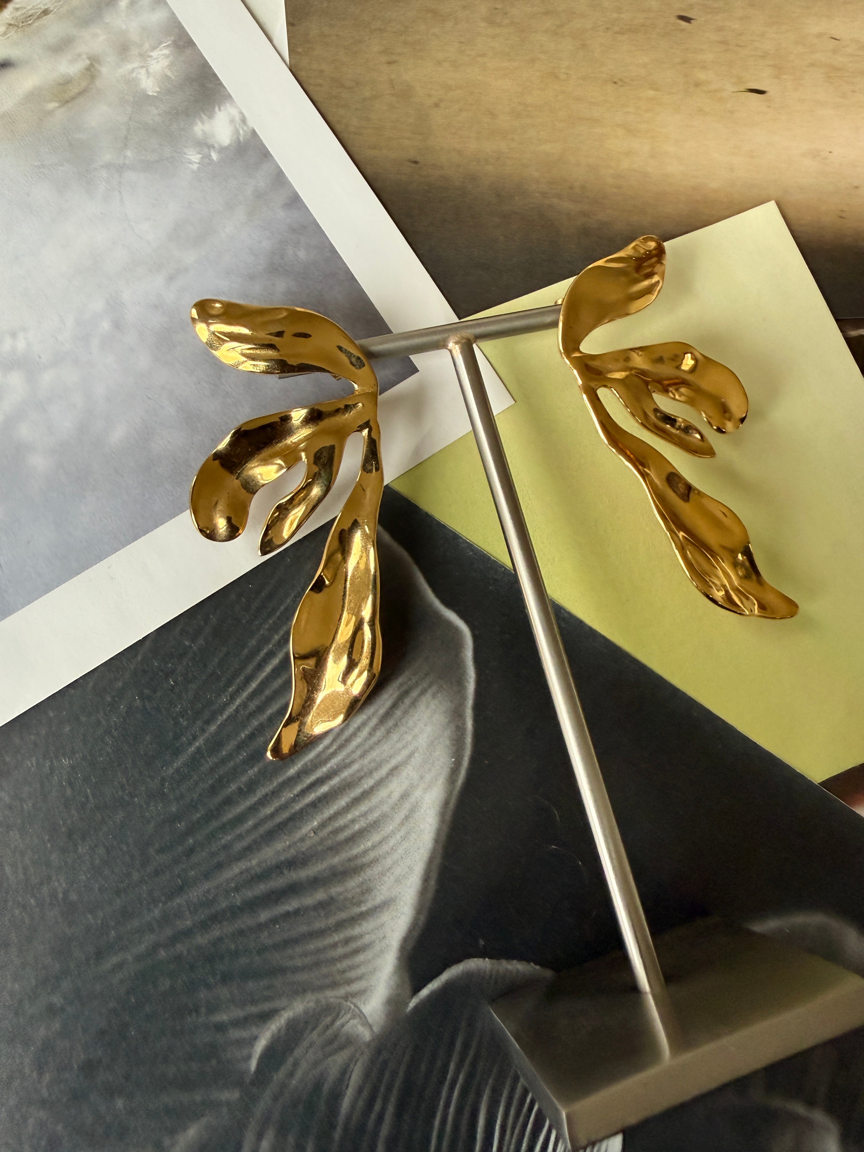 Earrings Diyo / Stainless Steel / 7cm / Not Heavy