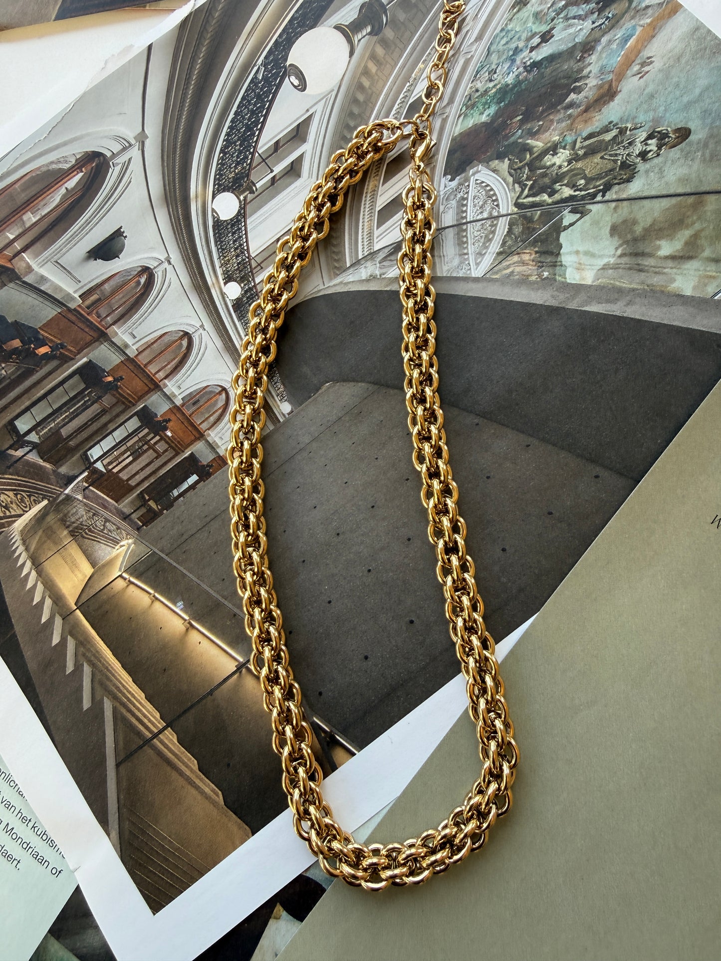 NECKLACE DREY / STAINLESS STEEL / 40CM