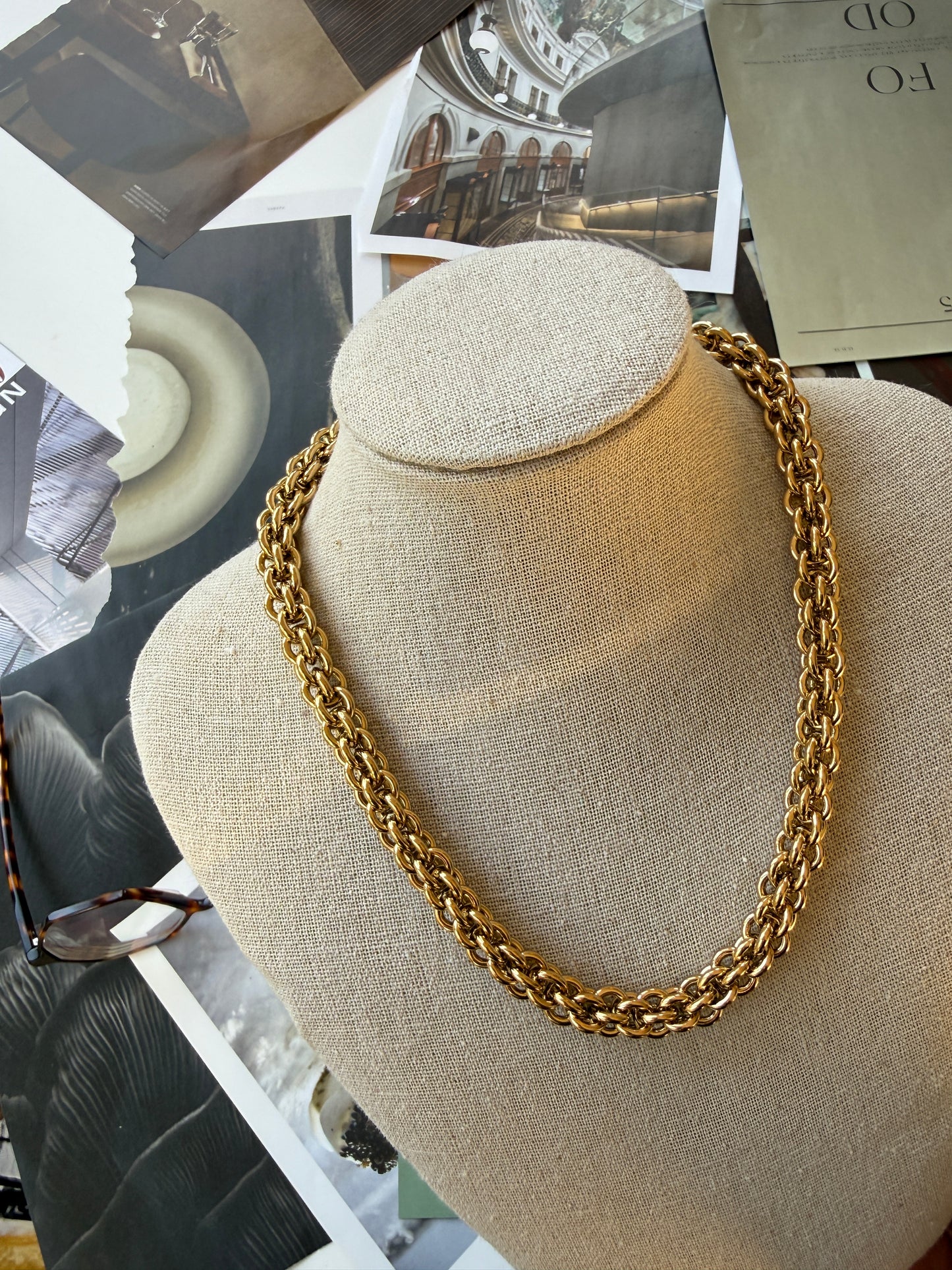 NECKLACE DREY / STAINLESS STEEL / 40CM