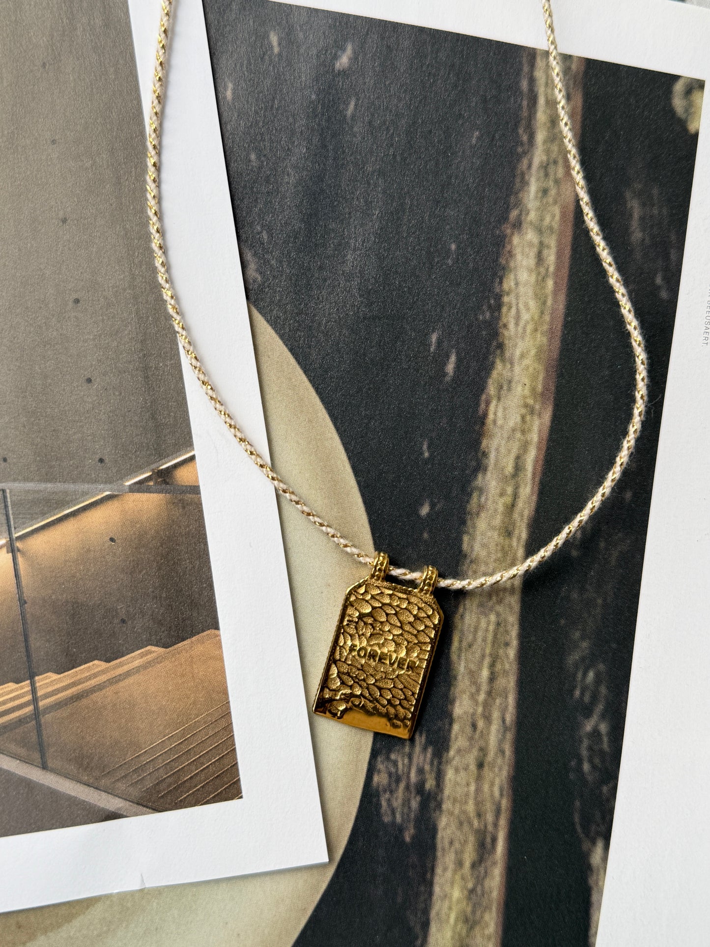 Necklace Haba White / 40cm