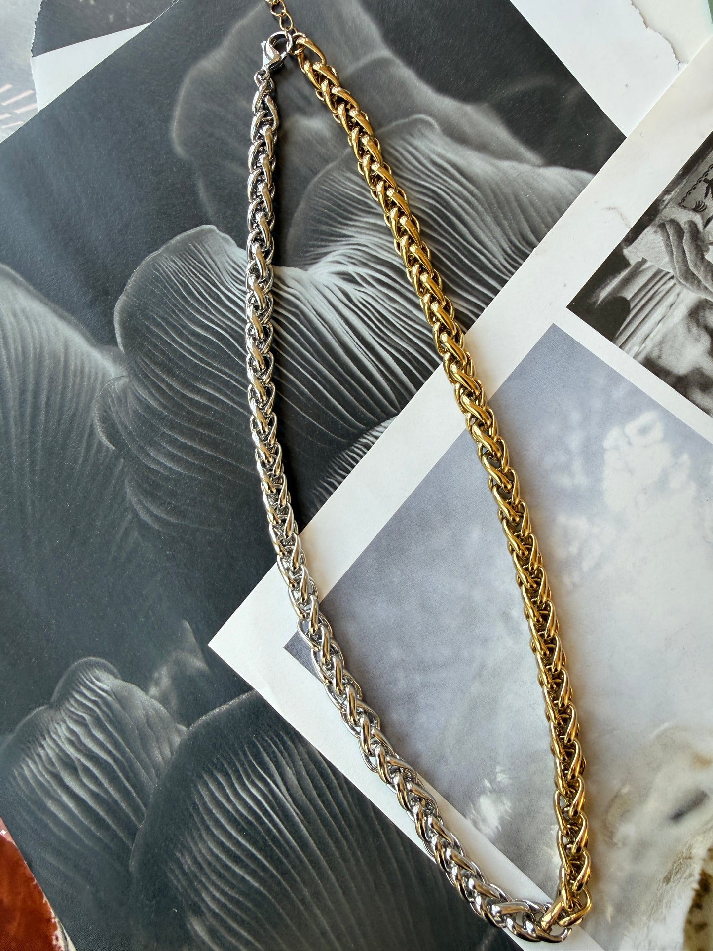NECKLACE DRUOT / STAINLESS STEEL / 40CM