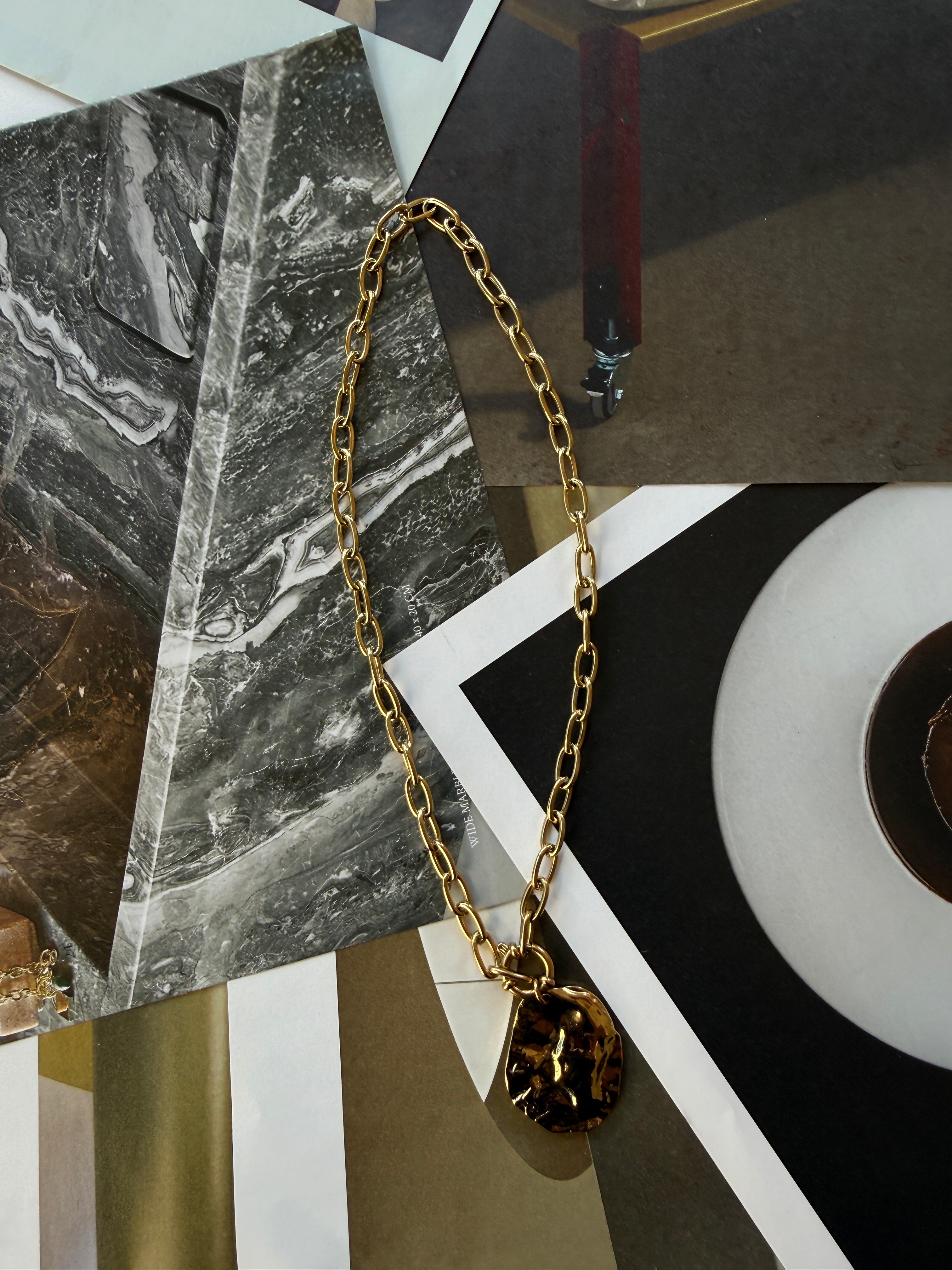 STAINLESS STEEL COLLIER PIÈCE