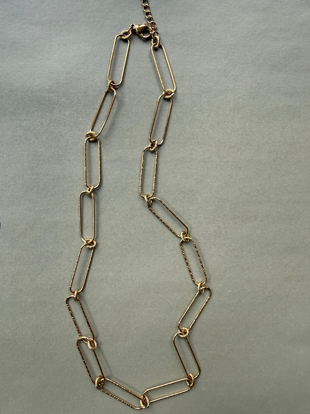 STAINLESS STEEL NECKLACE, 40CM