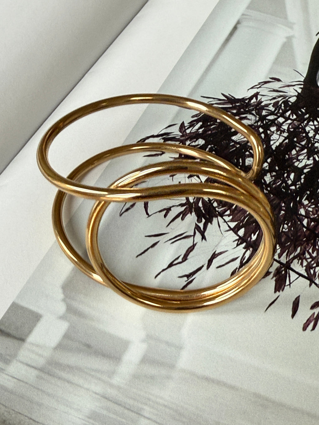 Chunky Bracelet, Stainless Steel, New