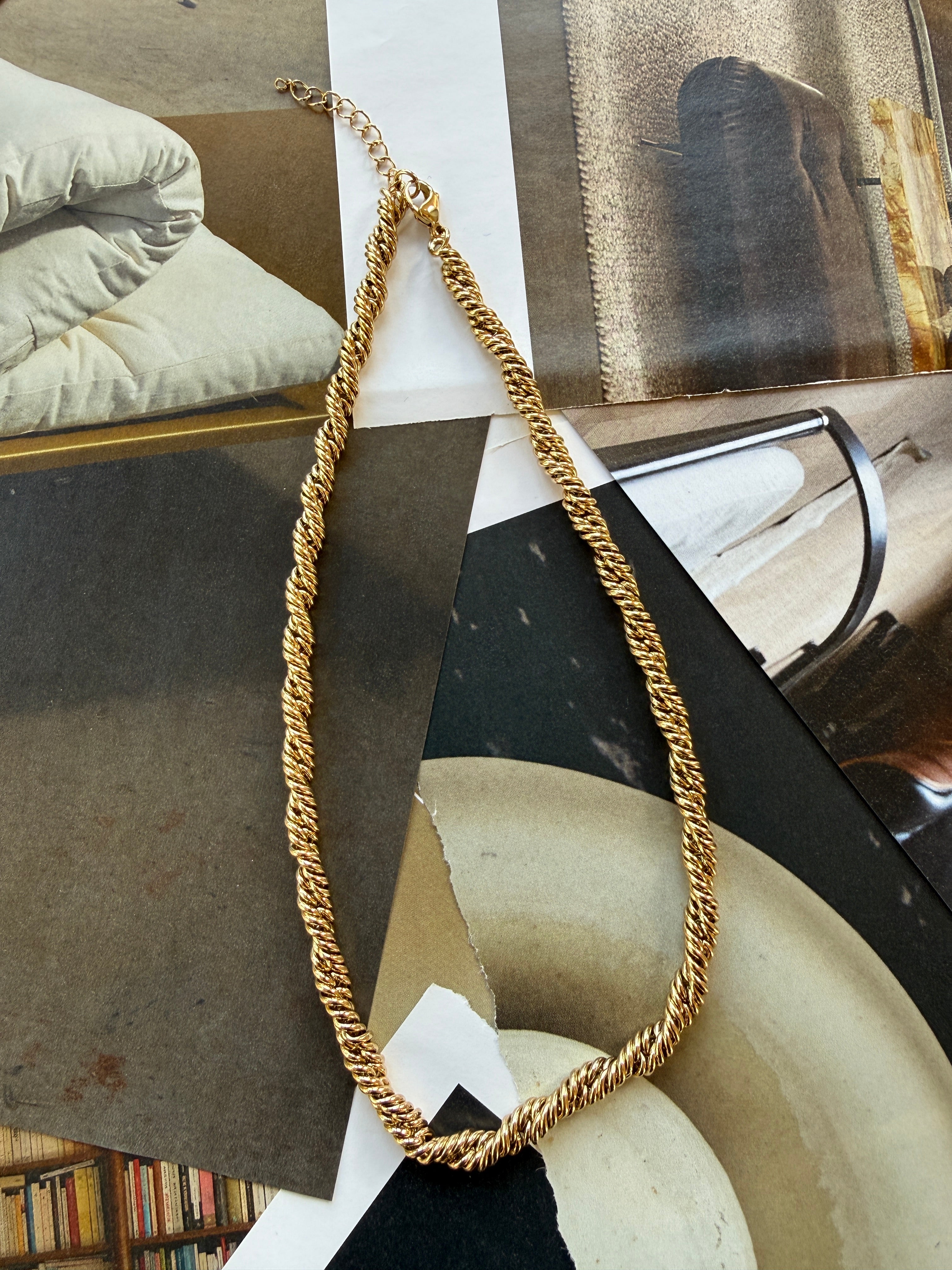 STAINLESS STEEL NECKLACE / 40cm