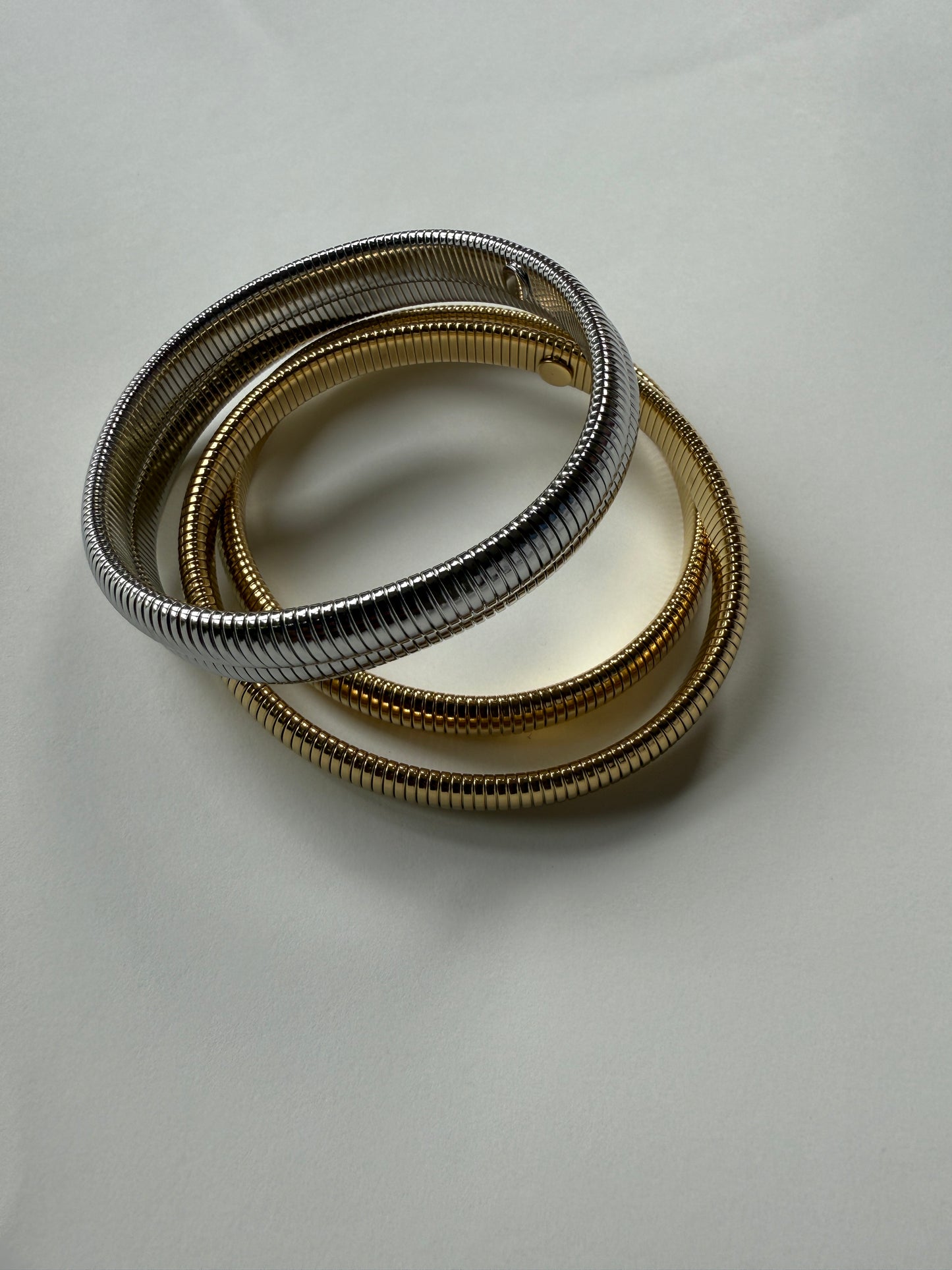BRACELET GARY SMALL / Stainless Steel / Yellow or Silver Color / price per piece