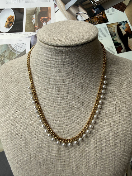 BOWIE NECKLACE / STAINLESS STEEL / 40CM