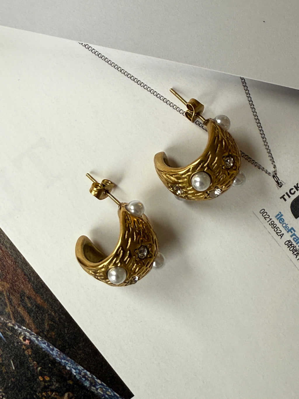 STAINLESS STEEL Earrings Boogie