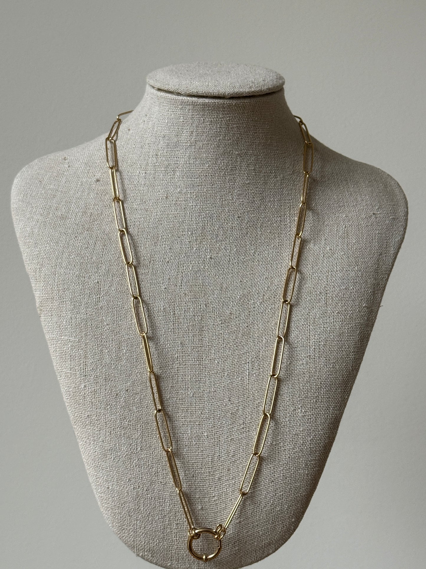 NECKLACE EMRA / STAINLESS STEEL NECKLACE / 60CM