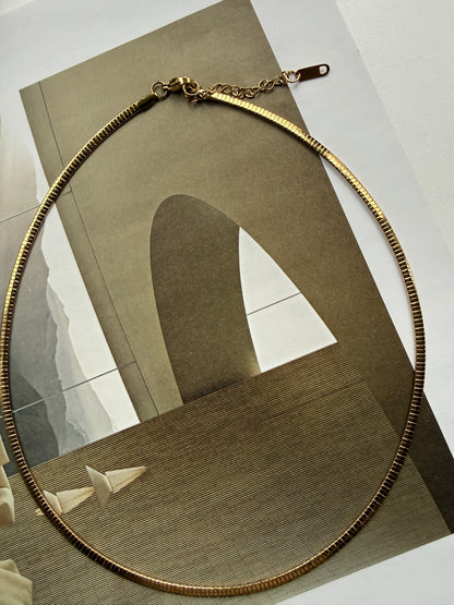 NECKLACE GARY SMALL / STAINLESS STEEL / 40CM