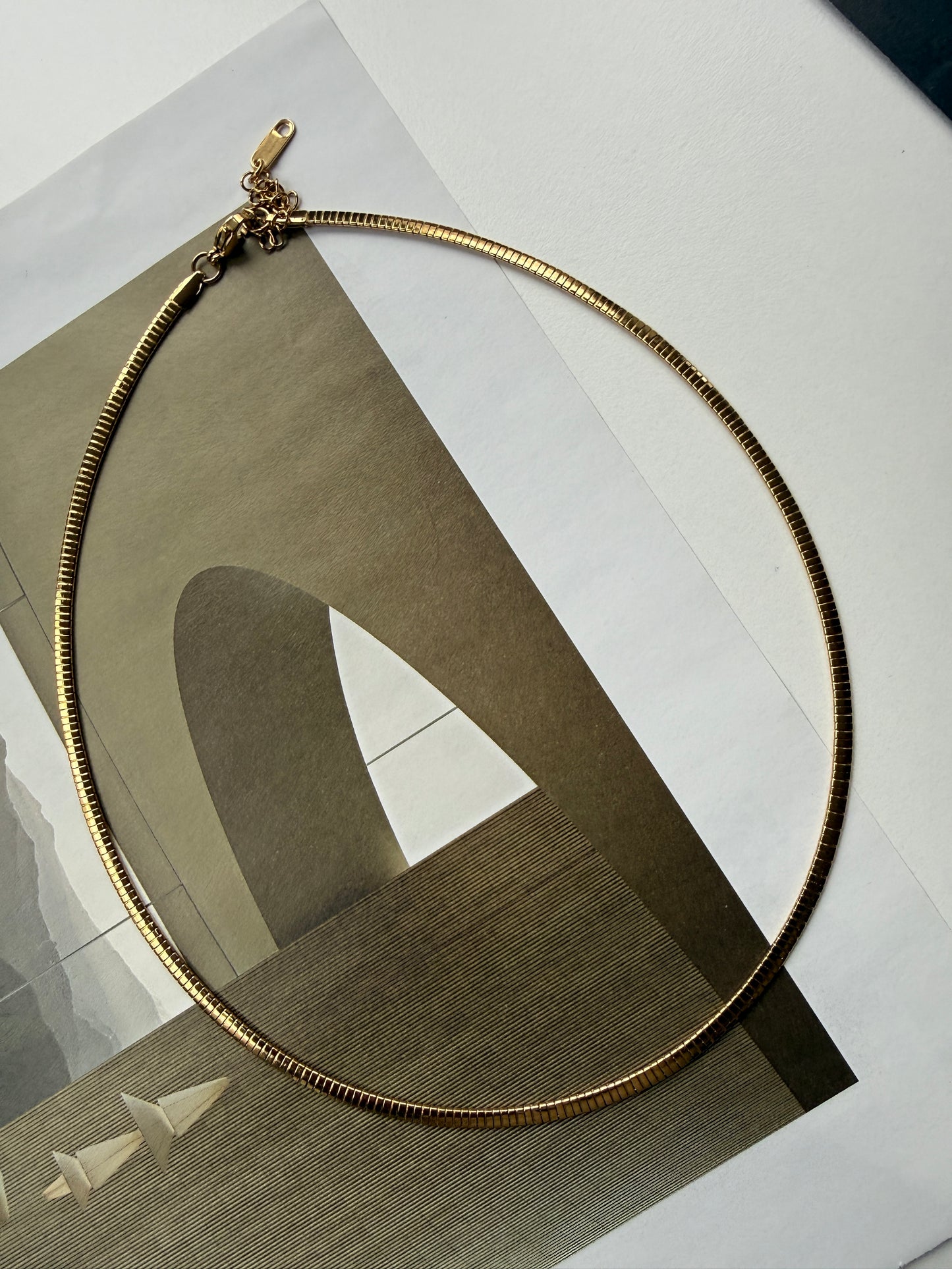 NECKLACE GARY SMALL / STAINLESS STEEL / 40CM