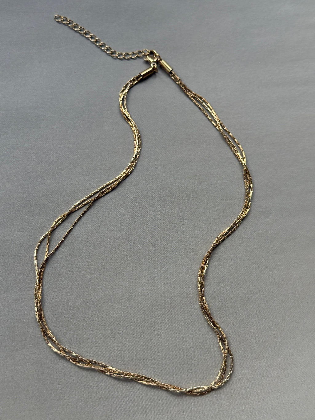 STAINLESS STEEL NECKLACE, 40CM