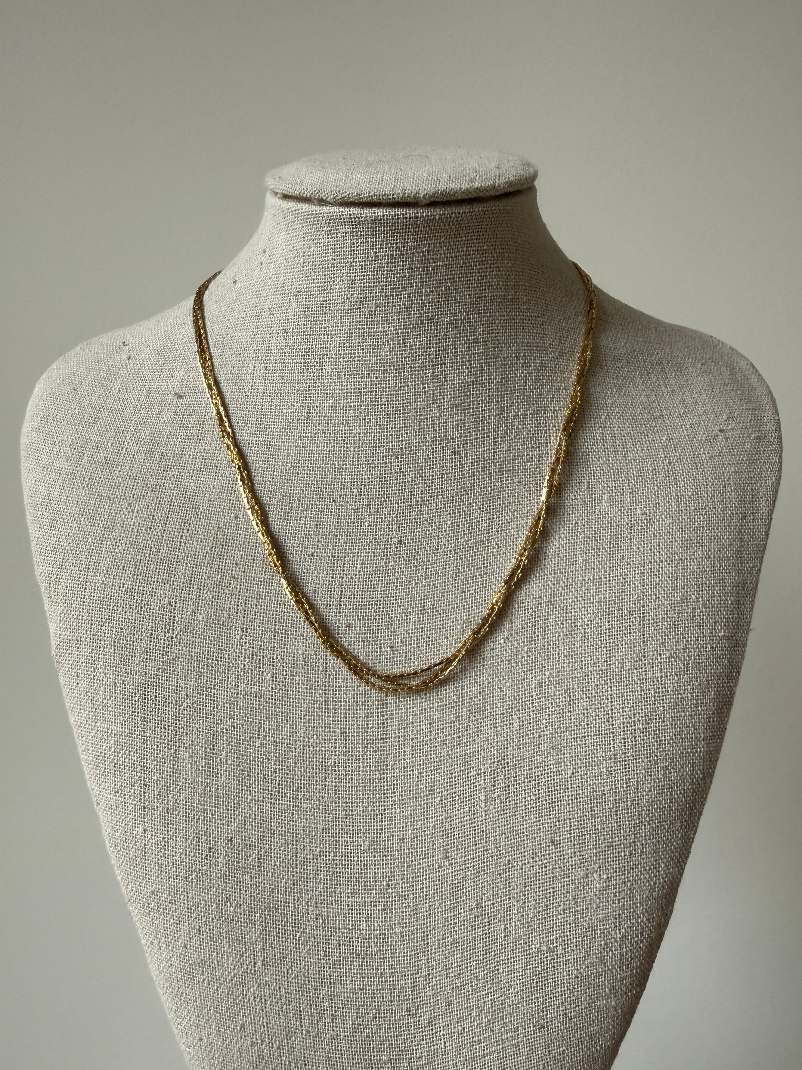 STAINLESS STEEL NECKLACE, 40CM