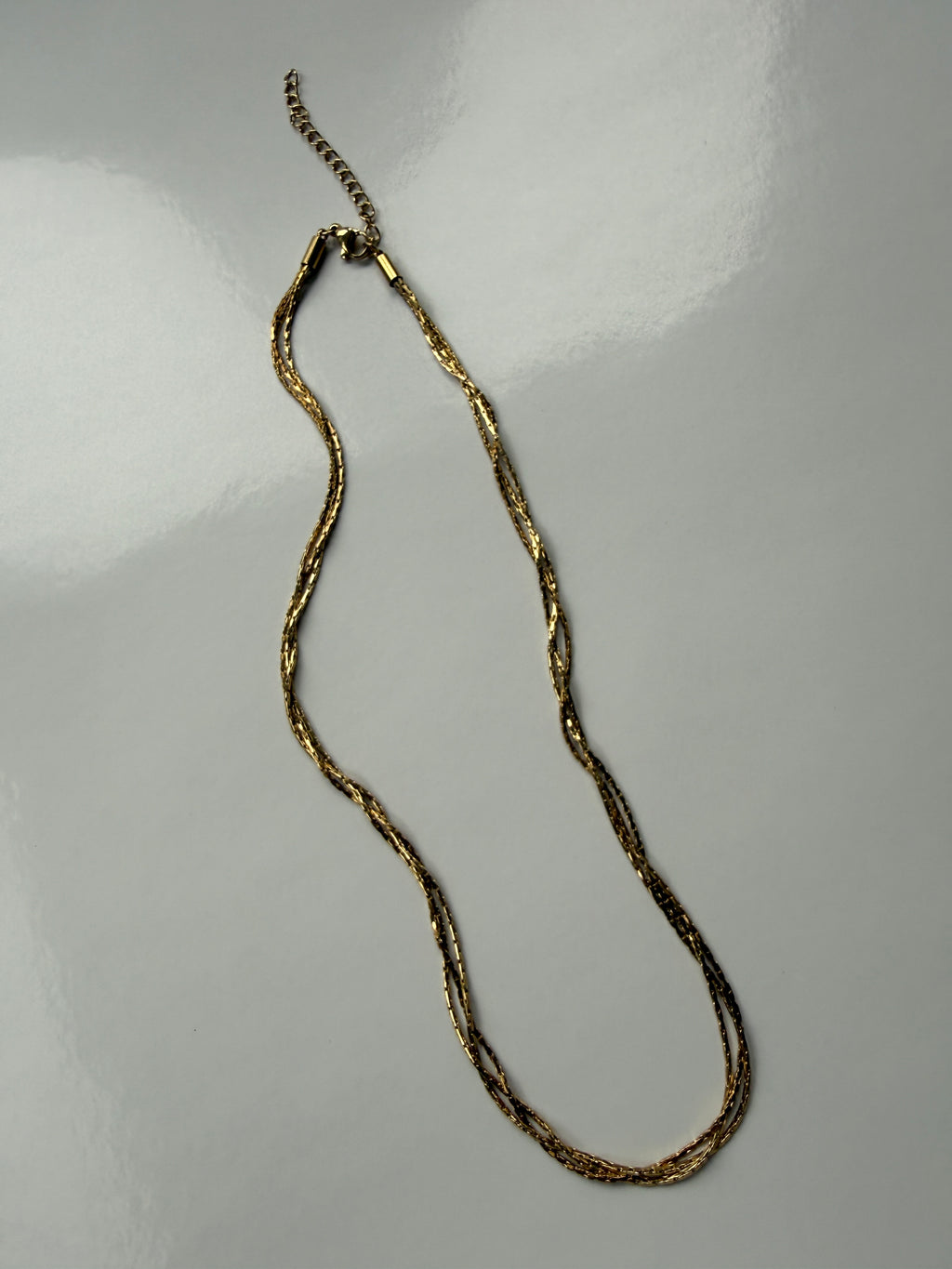 STAINLESS STEEL NECKLACE, 40CM