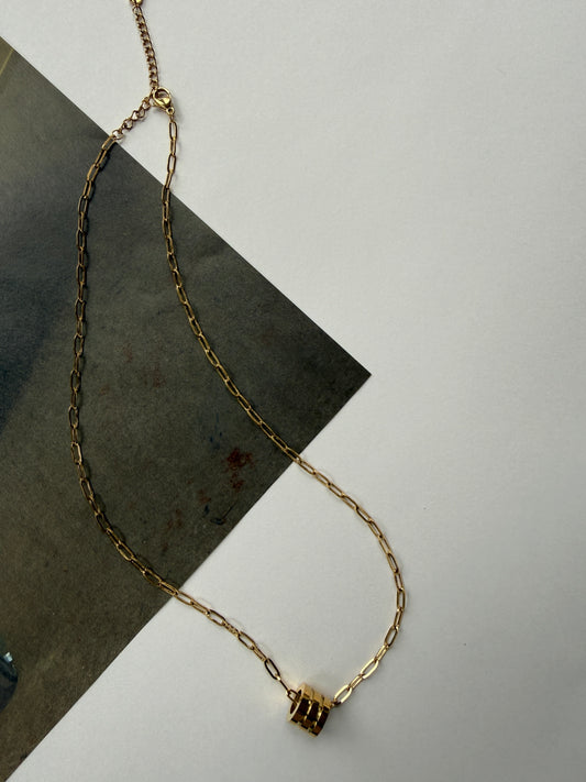 NECKLACE FLAO / STAINLESS STEEL / 40CM