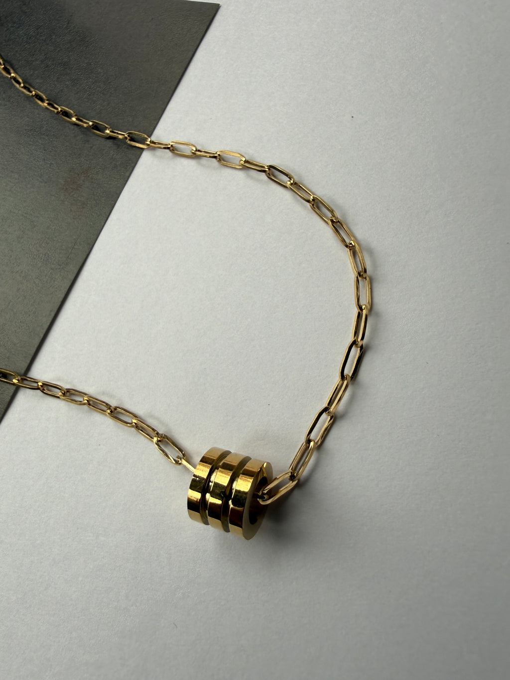 STAINLESS STEEL NECKLACE, 40CM