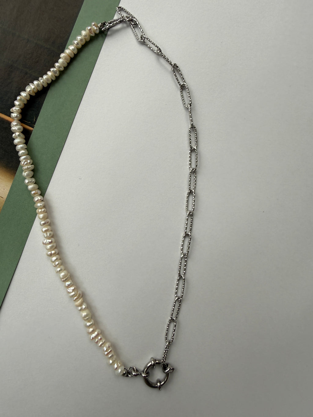STAINLESS STEEL NECKLACE, 40CM