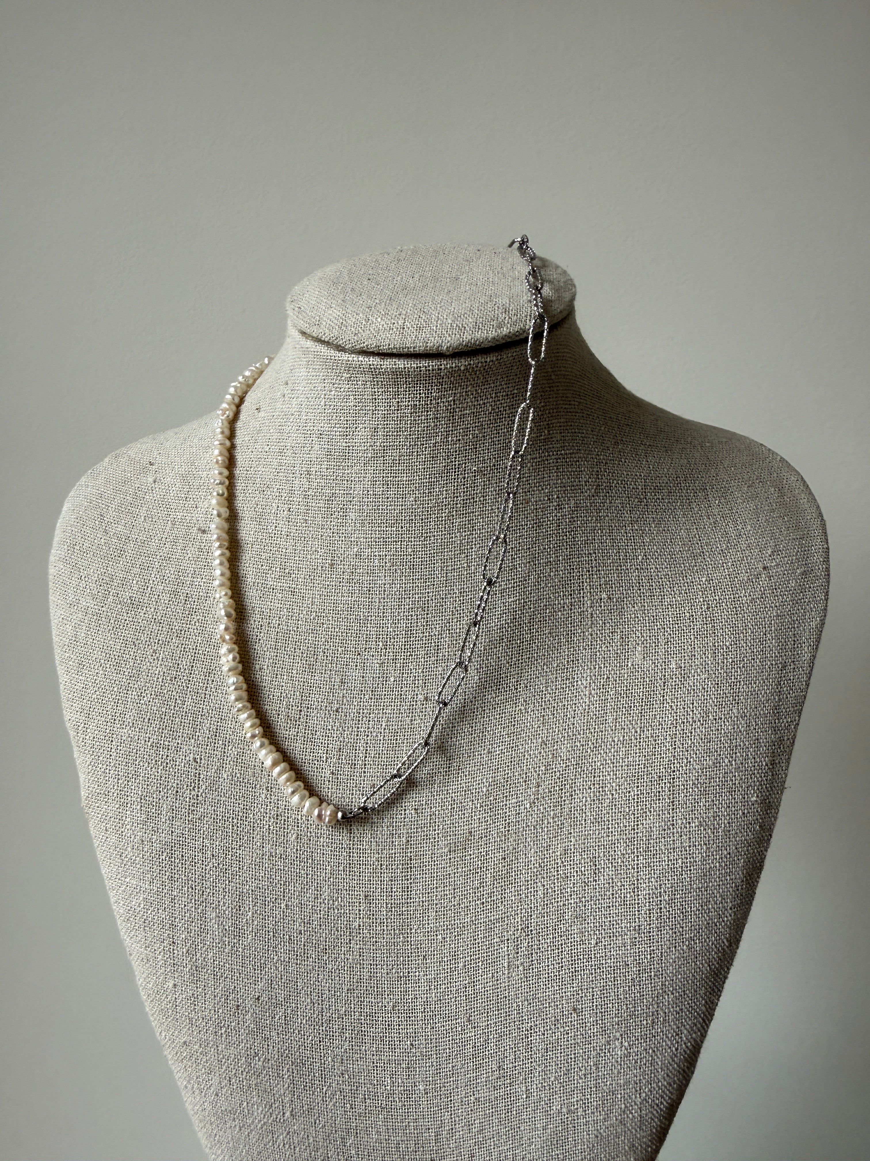 STAINLESS STEEL NECKLACE, 40CM