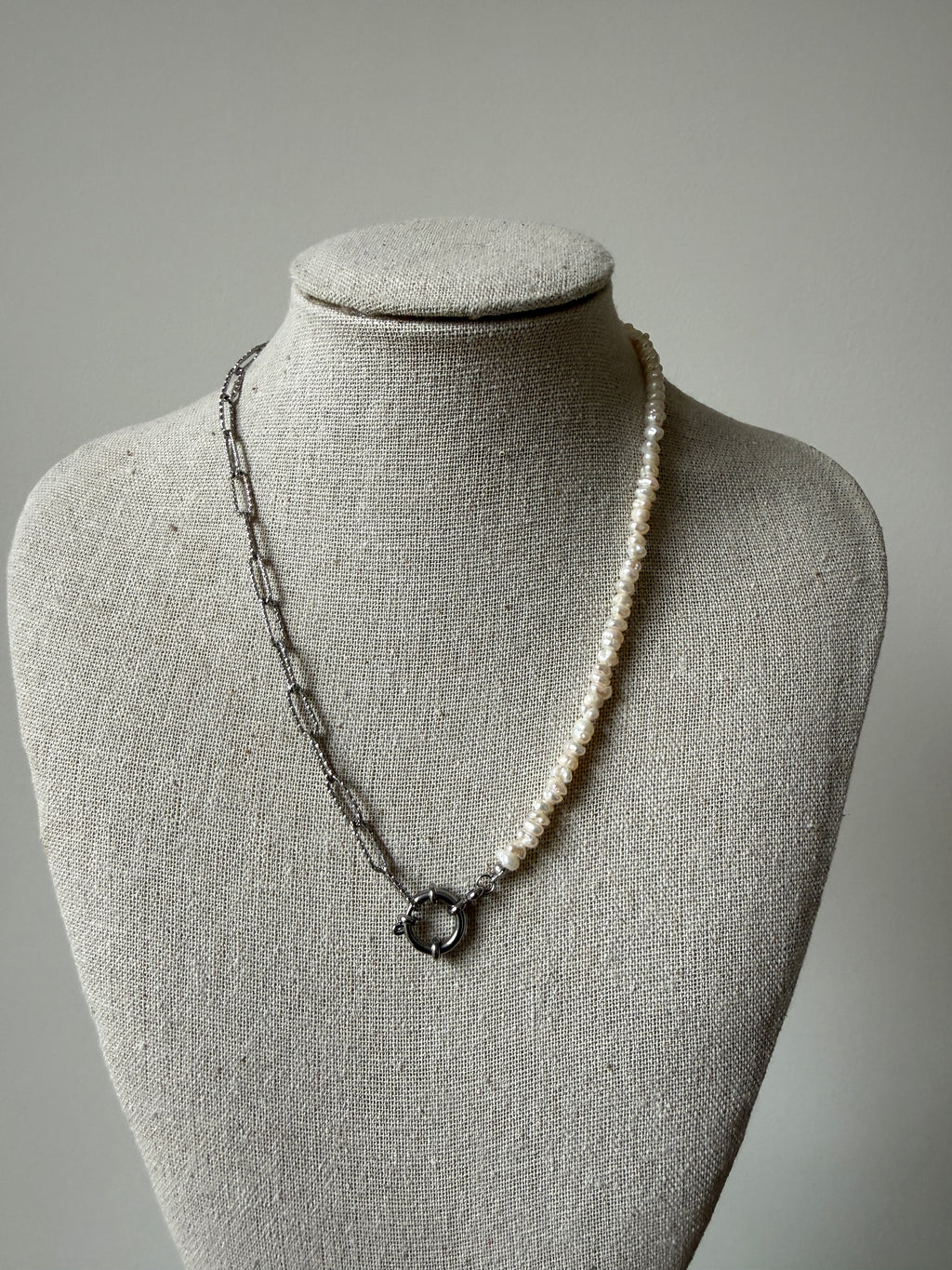 STAINLESS STEEL NECKLACE, 40CM