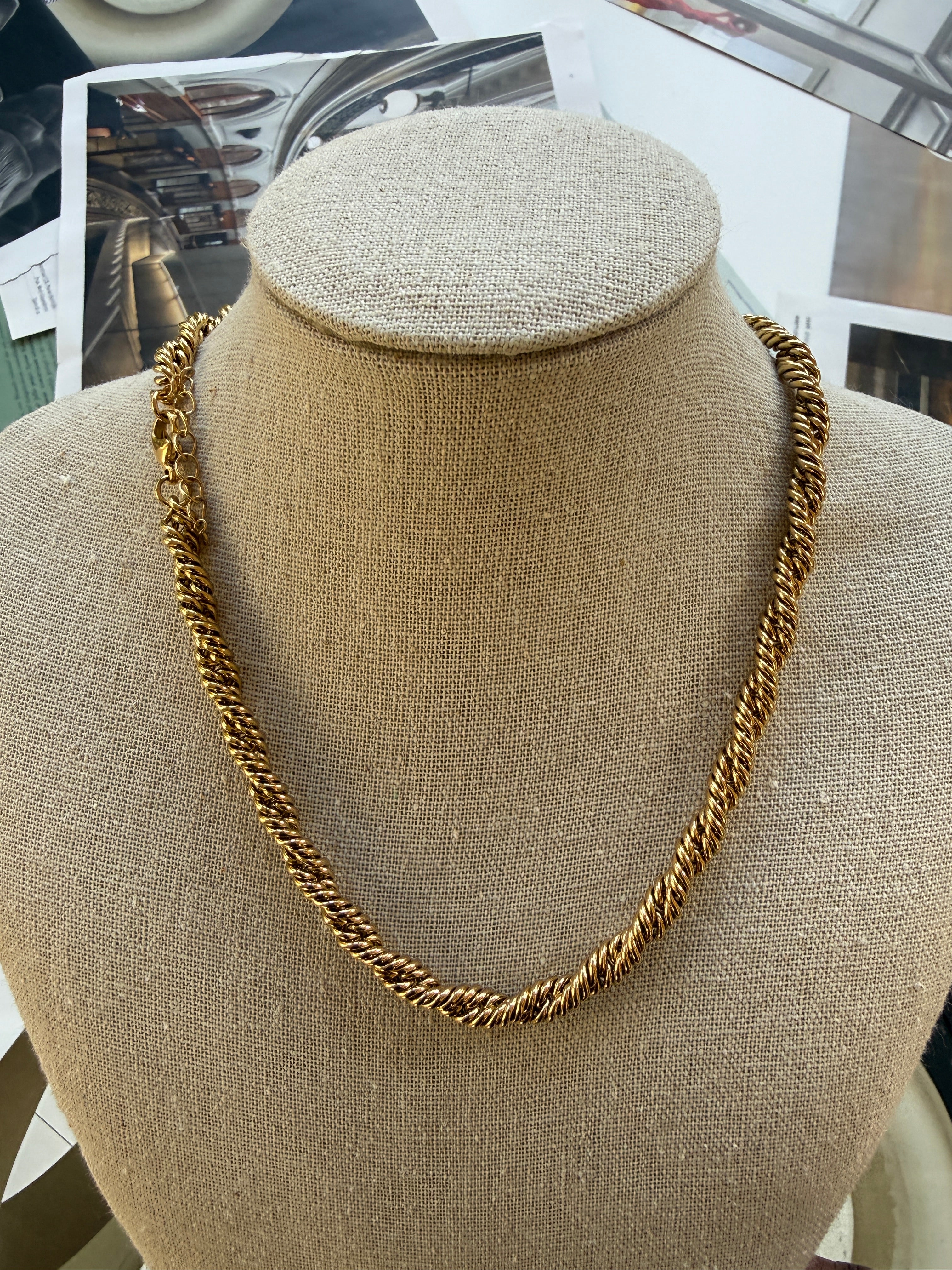 NECKLACE / STAINLESS STEEL / 40CM