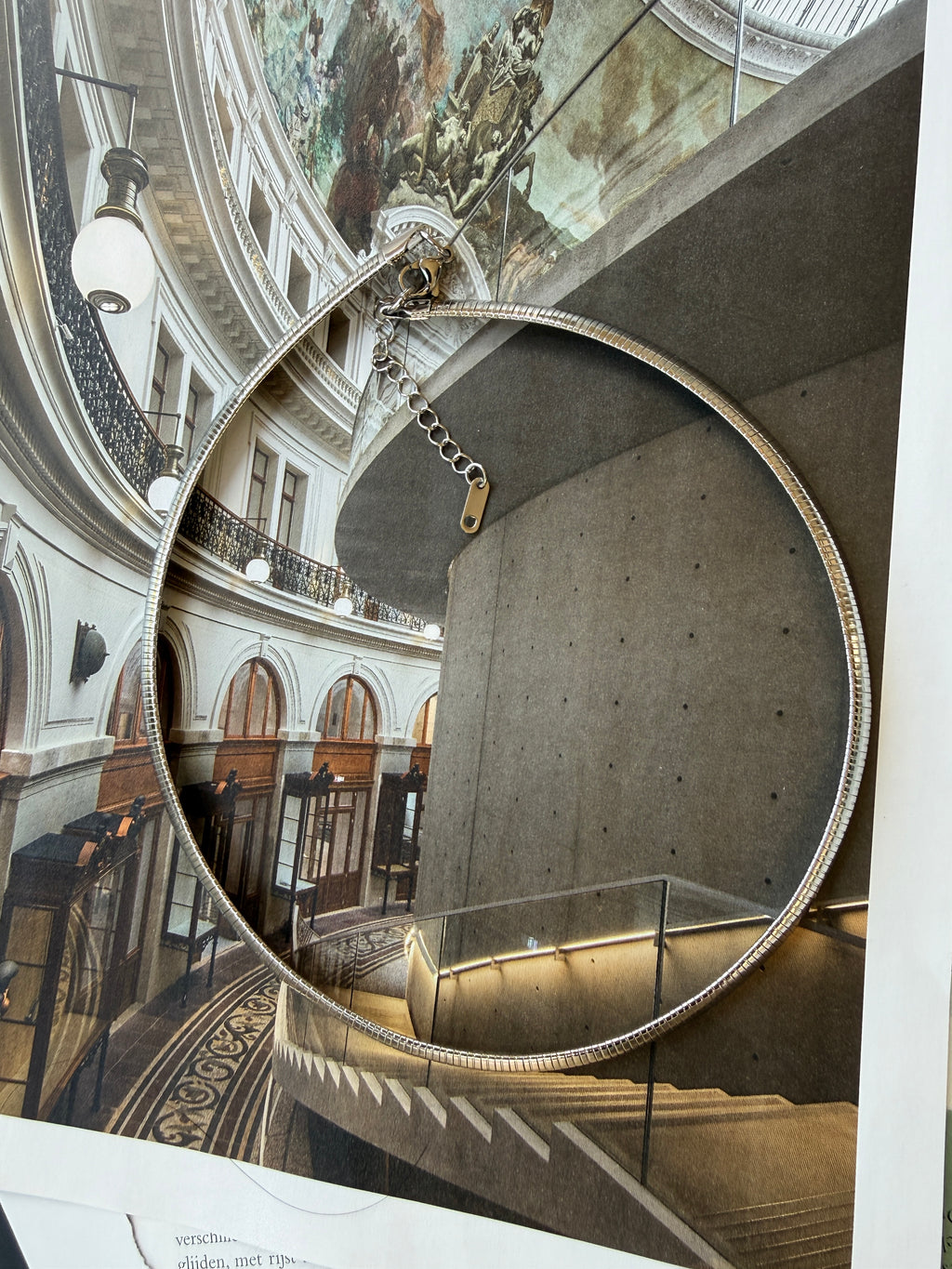 STAINLESS STEEL NECKLACE, 40CM