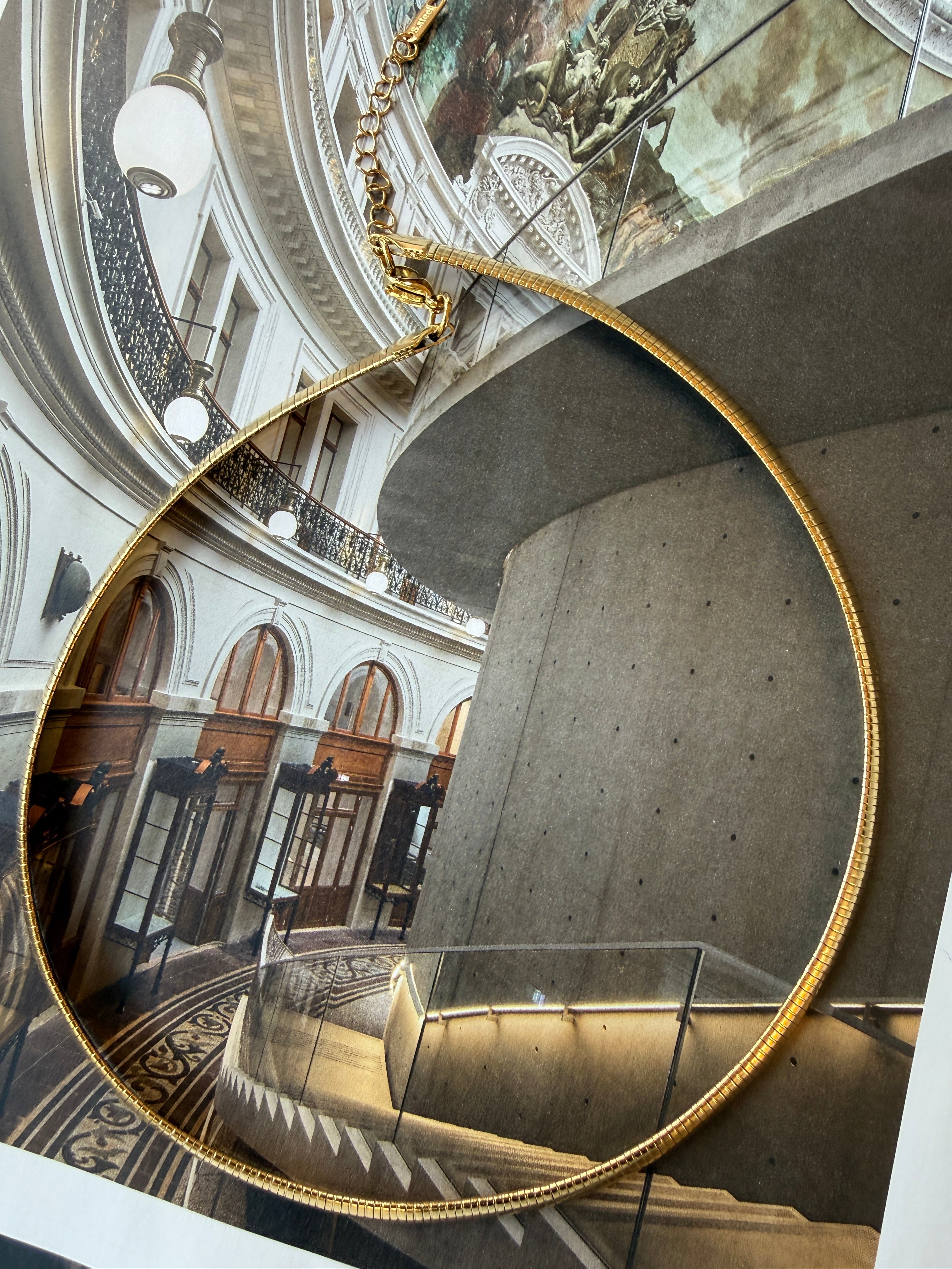 STAINLESS STEEL NECKLACE, 40CM