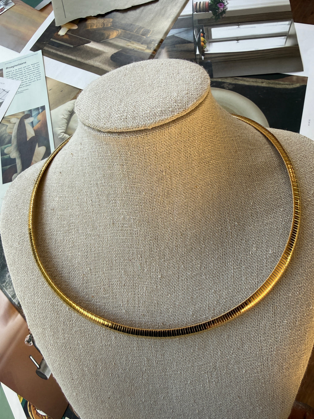 STAINLESS STEEL NECKLACE, 40CM