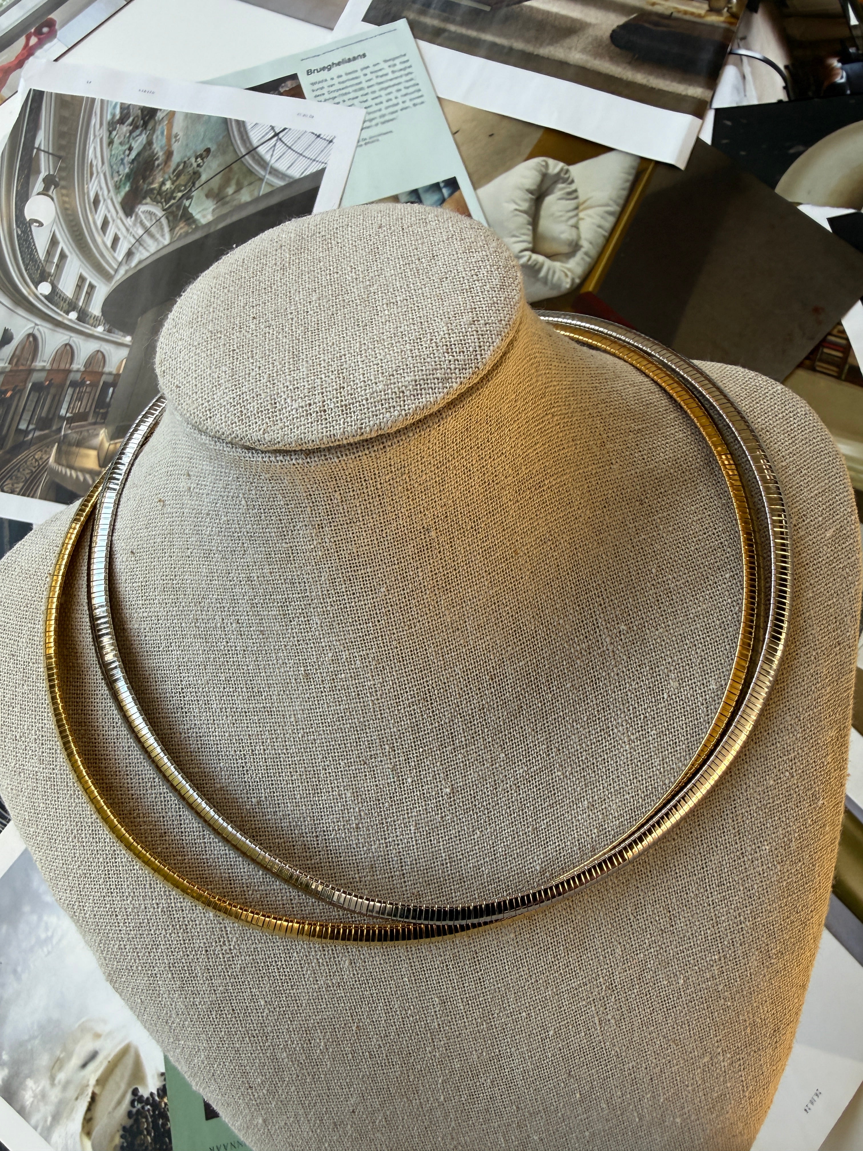 STAINLESS STEEL NECKLACE, 40CM