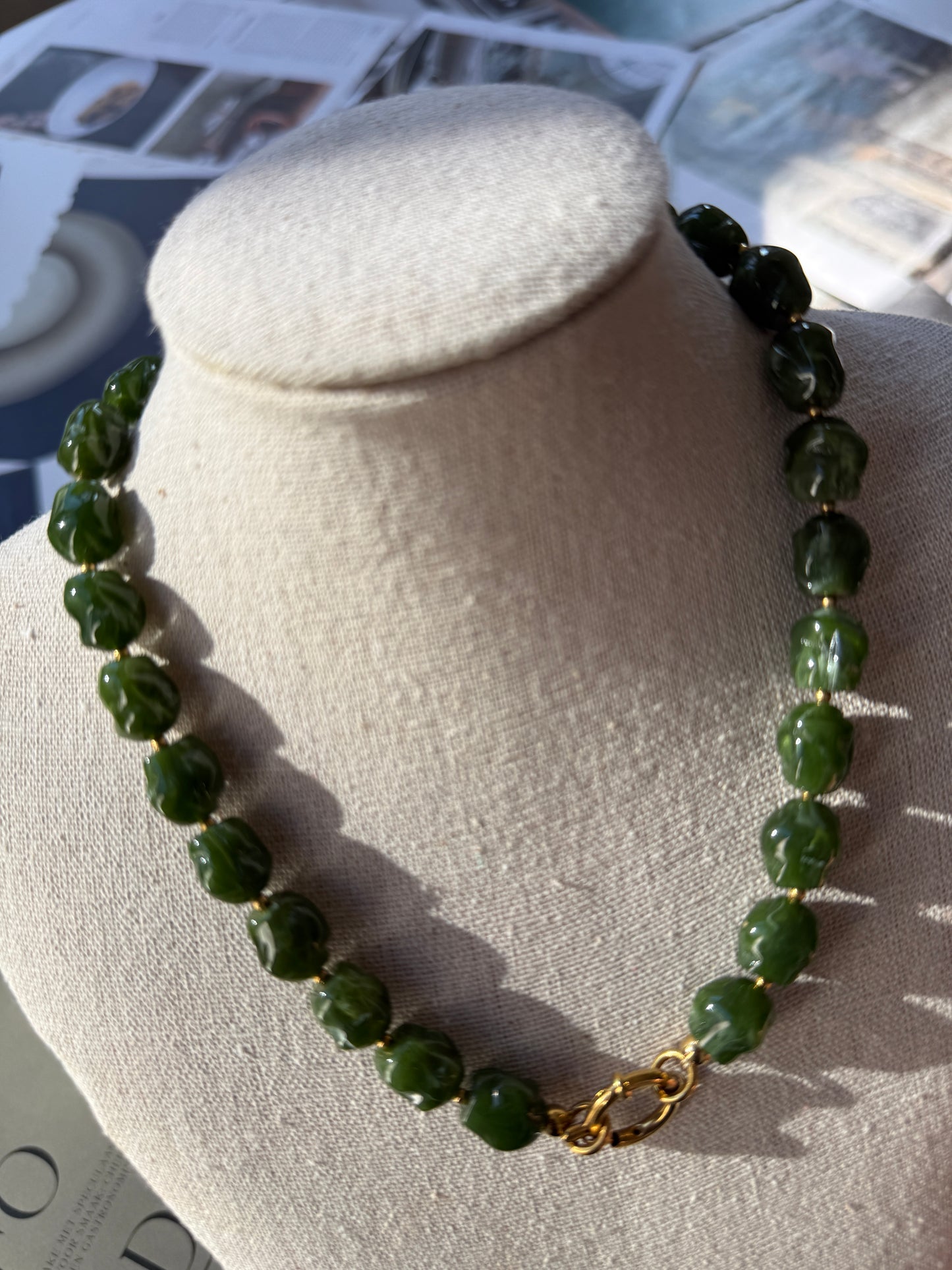 COLLIER PICHA / 40CM/ AVAILABLE IN 3 DIFFERENT COLORS