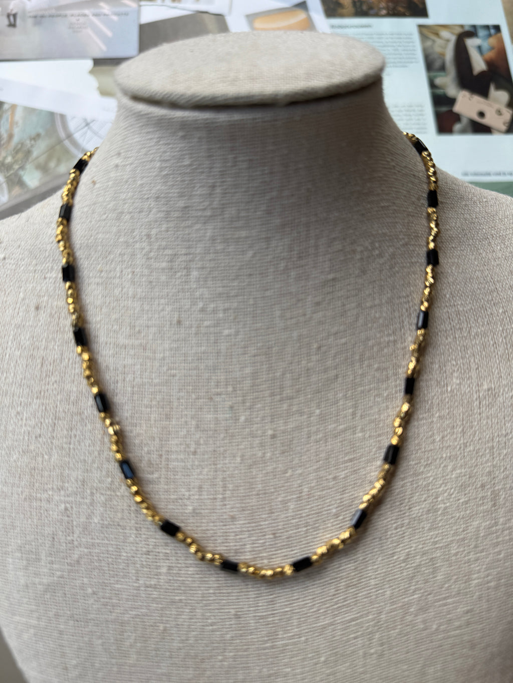 NECKLACE / STAINLESS STEEL / 40CM