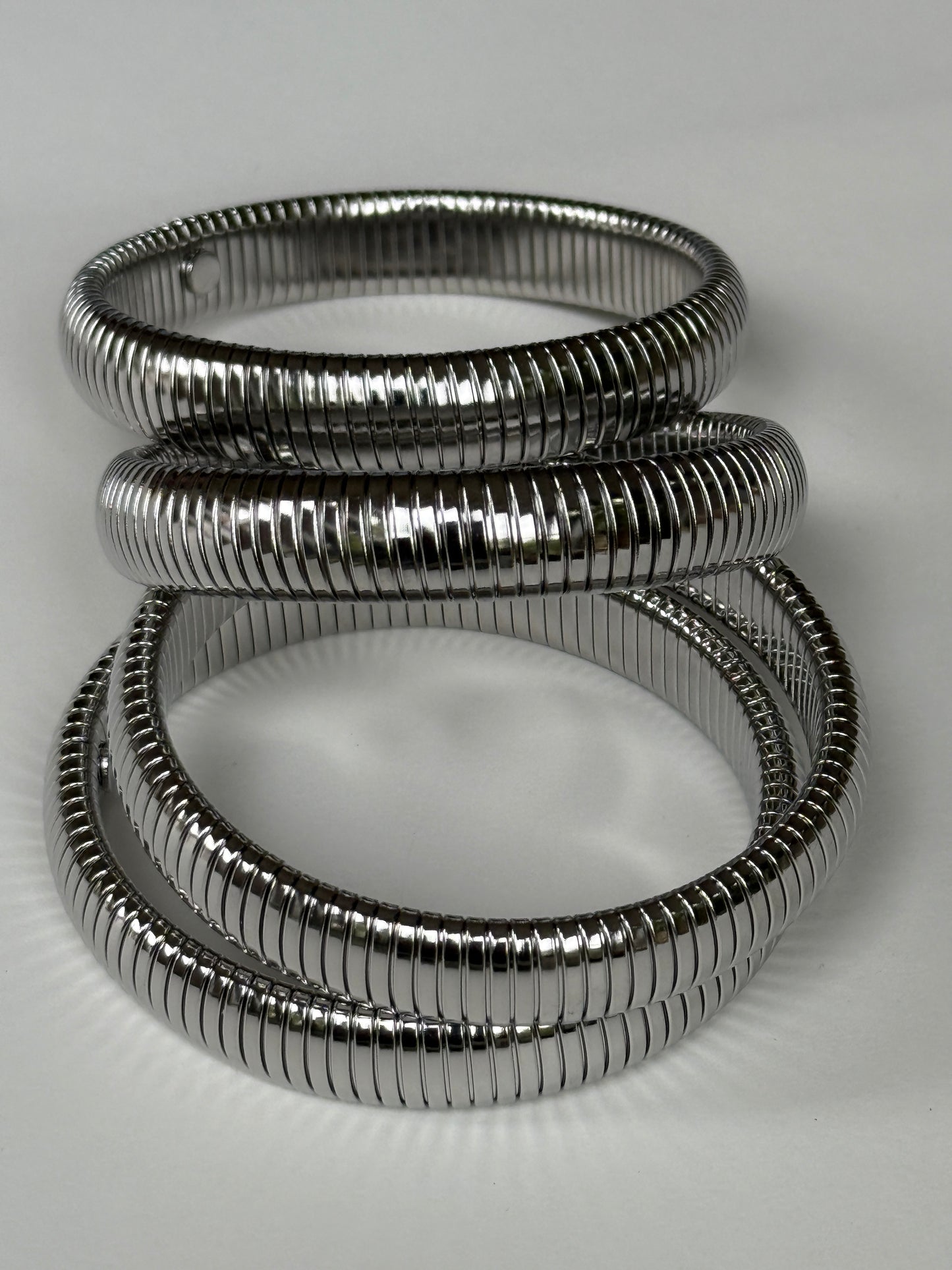 Bracelet Gary large / Stainless Steel / Yellow or Silver Color / price per piece