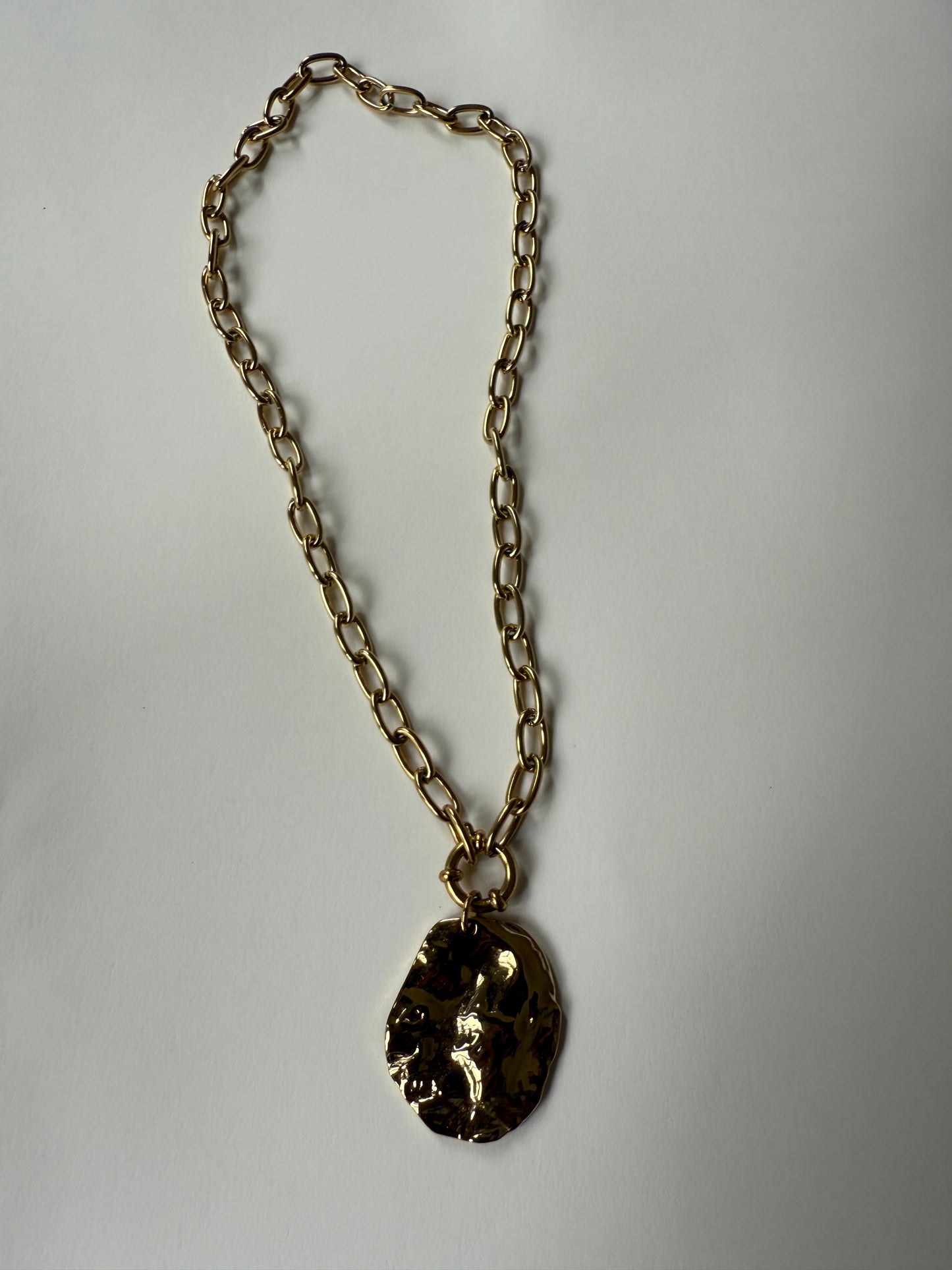 NECKLACE PIÈCE / STAINLESS STEEL / 40CM